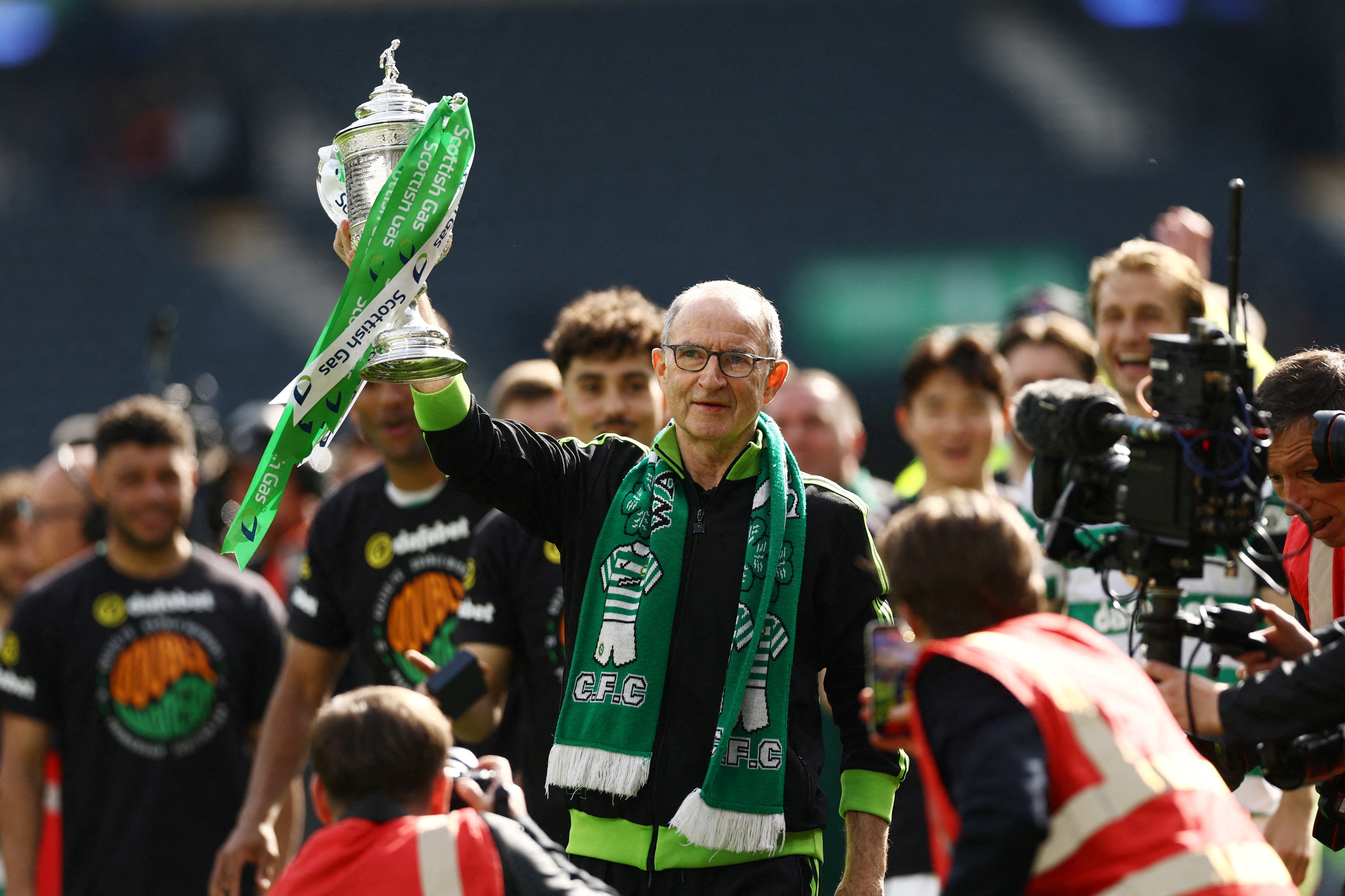 Martin O'Neill will be aiming to get the better of Rangers again (Reuters)