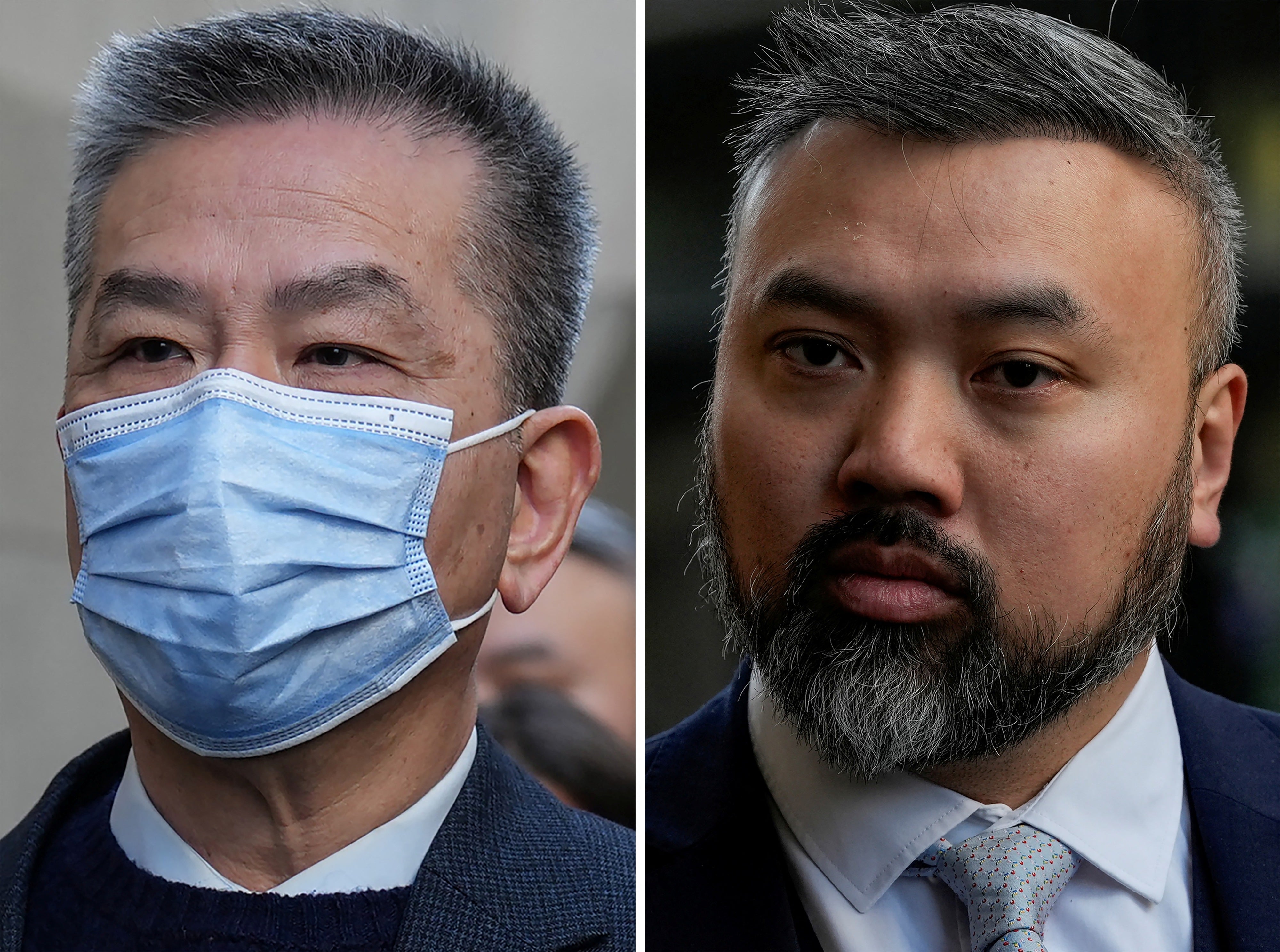 Two men jailed for spying for China in UK