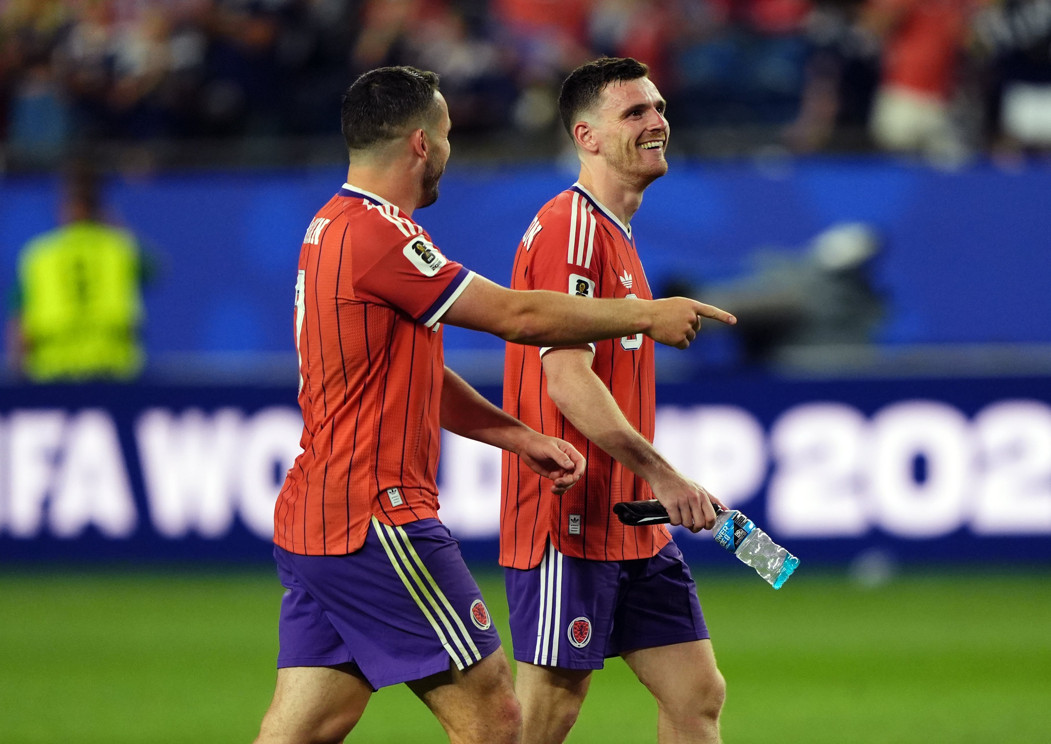 McGinn and captain Andy Robertson have formed the double act that has underpinned Steve Clarke’s regime