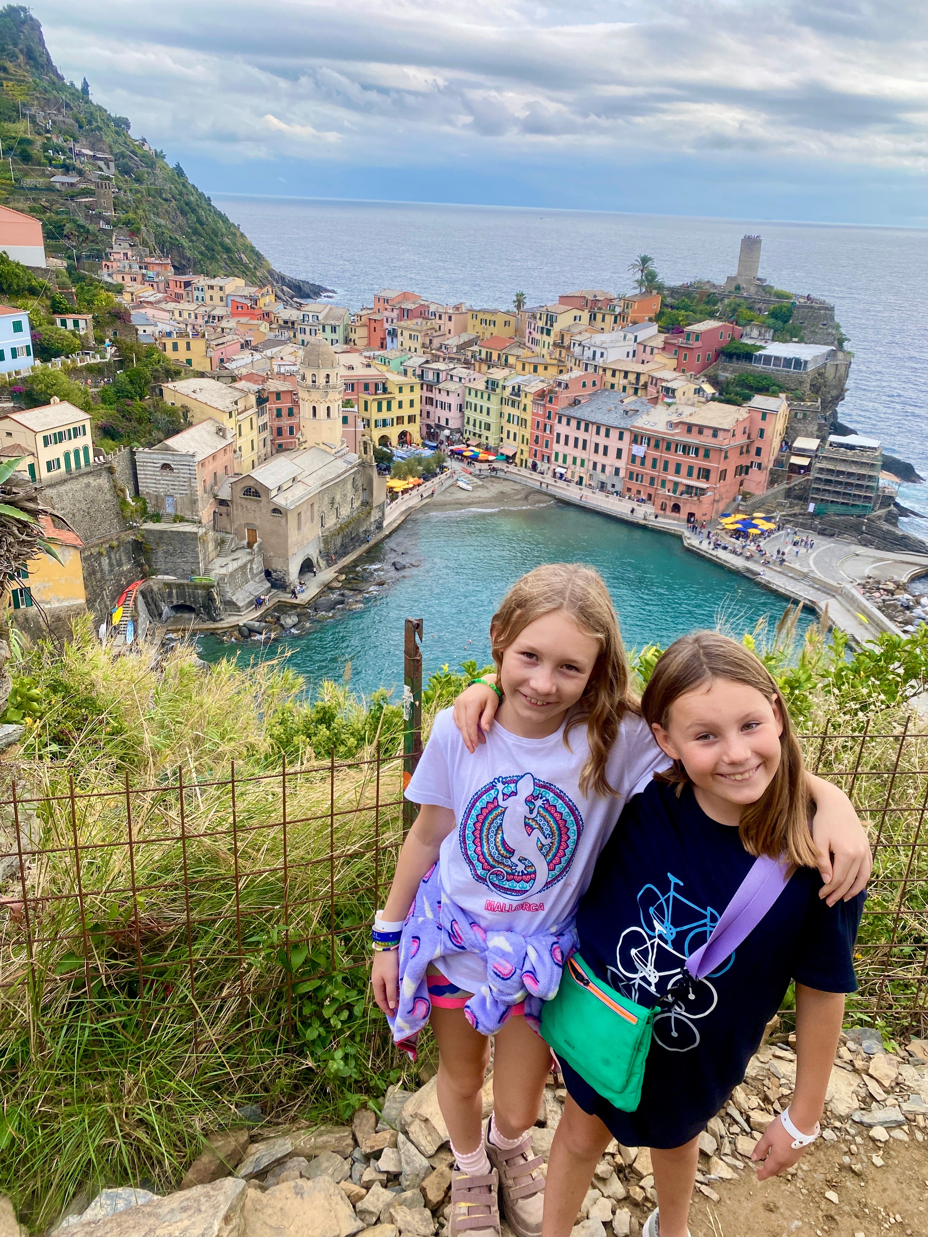 In off-peak October, the tiny Cinque Terre towns, such as Vernazza, have less crowds than in summer