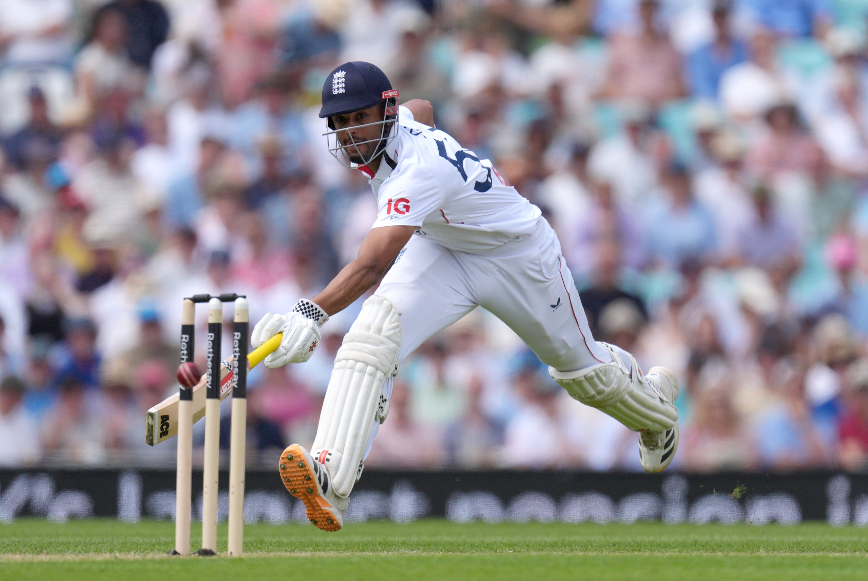 Emilio Gay risky attempt at a single proved costly (Ben Whitley/PA) (PA Wire)
