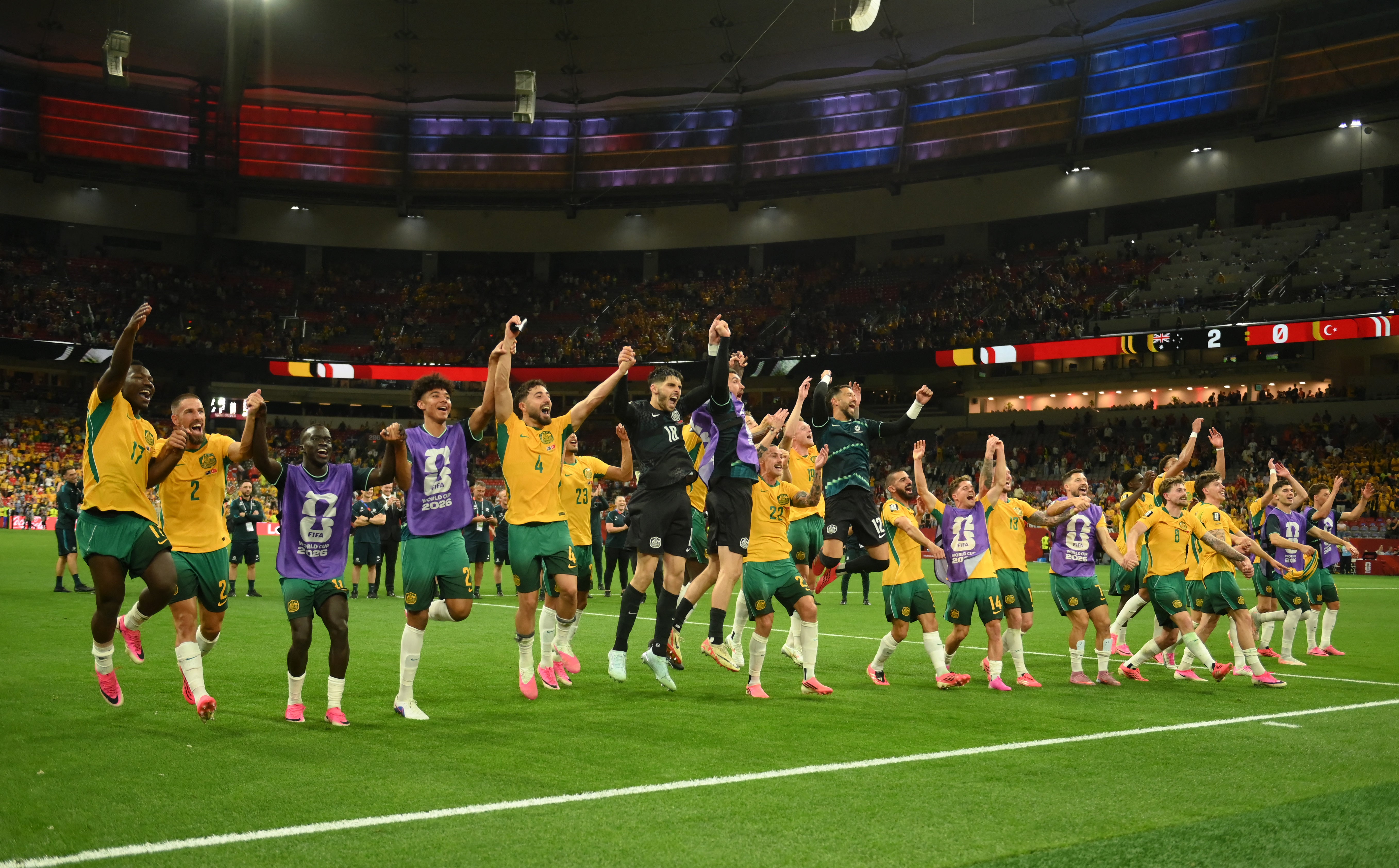 The Australia squad are drawn from many backgrounds