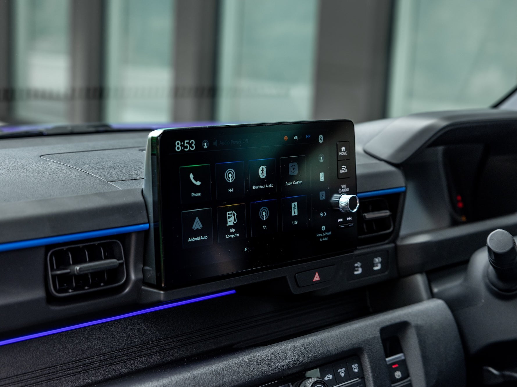The Honda Super-N gets a nine-inch touchscreen with Apple CarPlay and Android Auto, plus a seven-inch digital driver display (Honda)