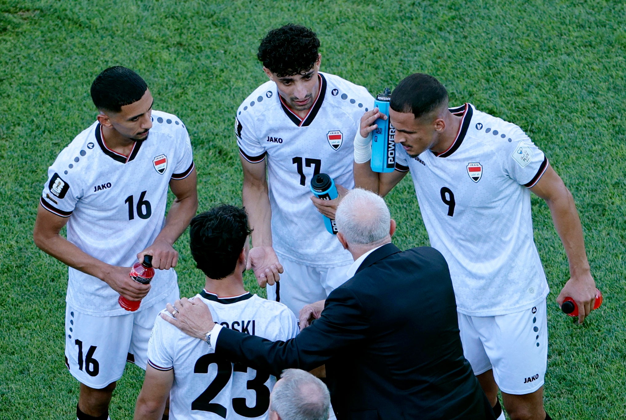 Iraq, managed by Australian Graham Arnold, are one of several teams with a core of players born abroad