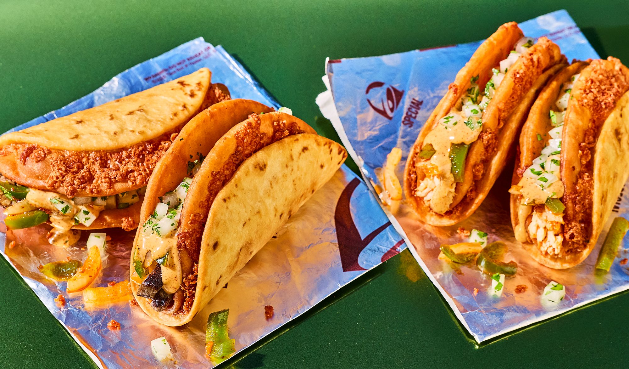 Taco Bell’s new Fajita Street Chalupas