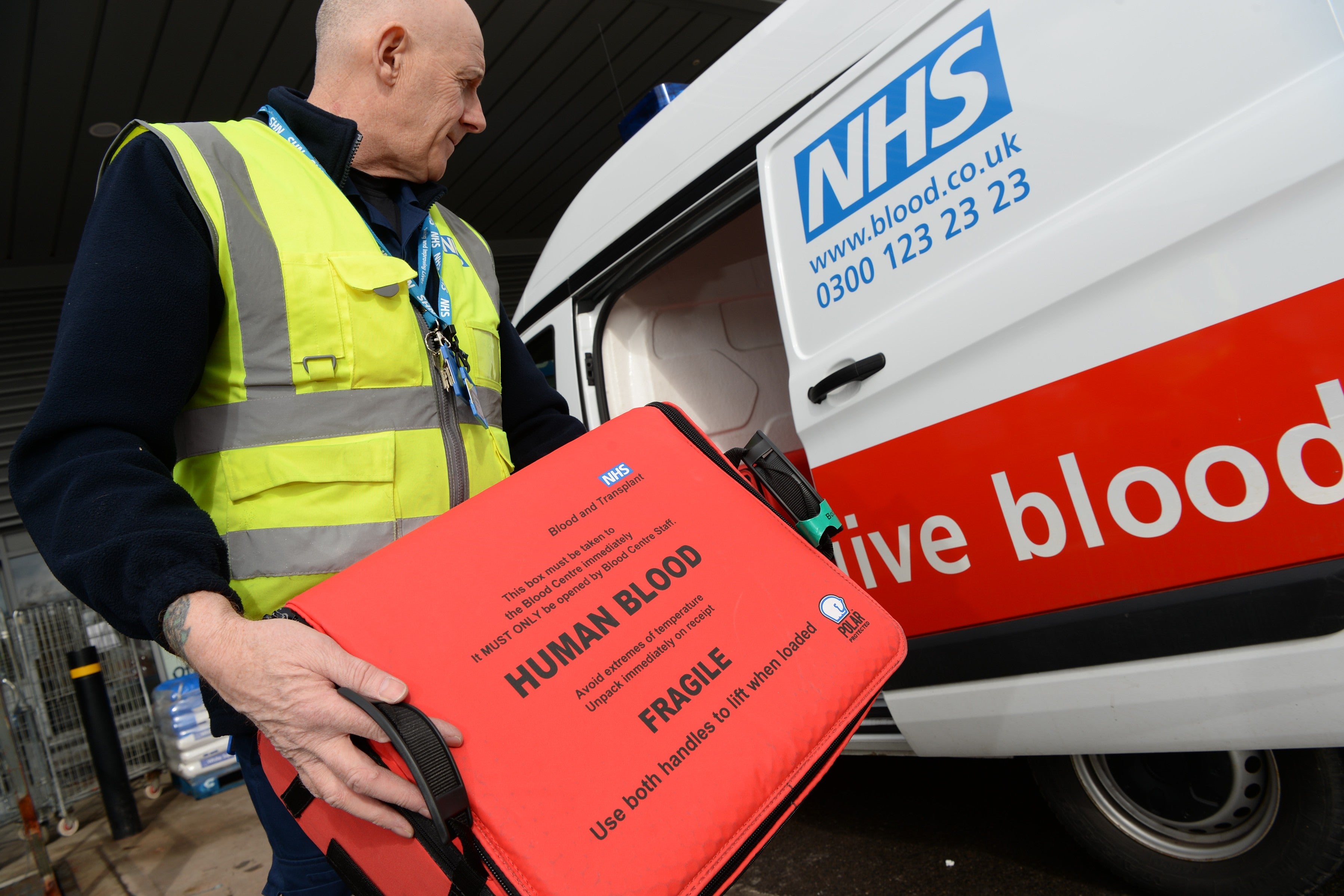 The NHS can only ever supply half the amount of Ro blood needed