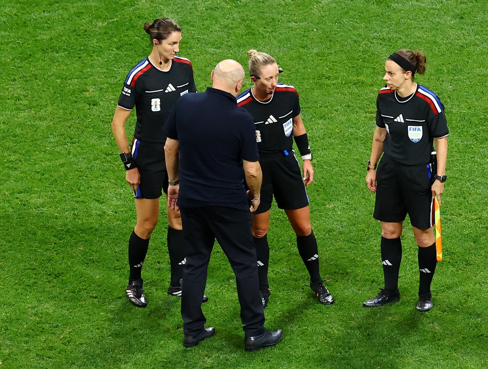 Czech boss Miroslav Koubek eventually accepted the referee’s deicison
