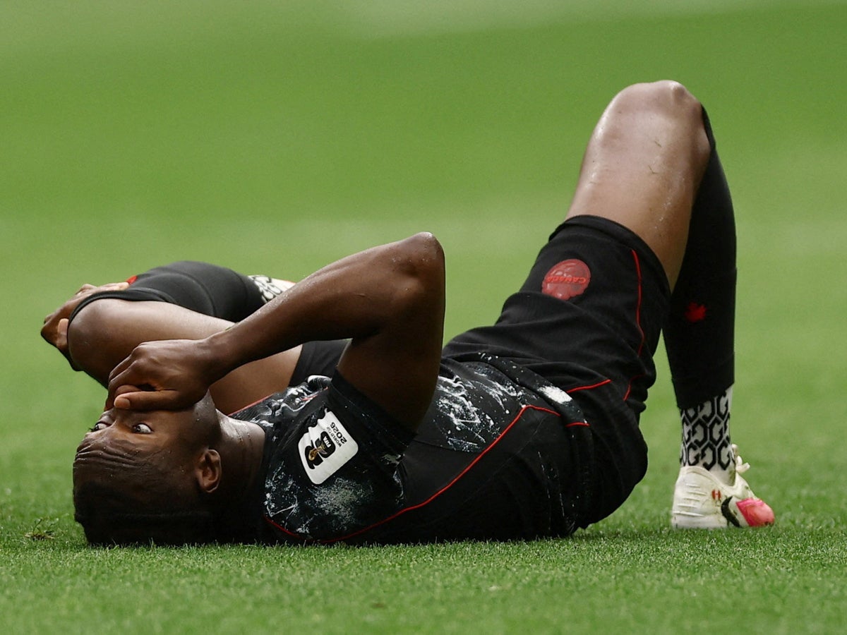 Canada star Ismael Kone has surgery after horrific leg break ended his  World Cup dream | The Independent