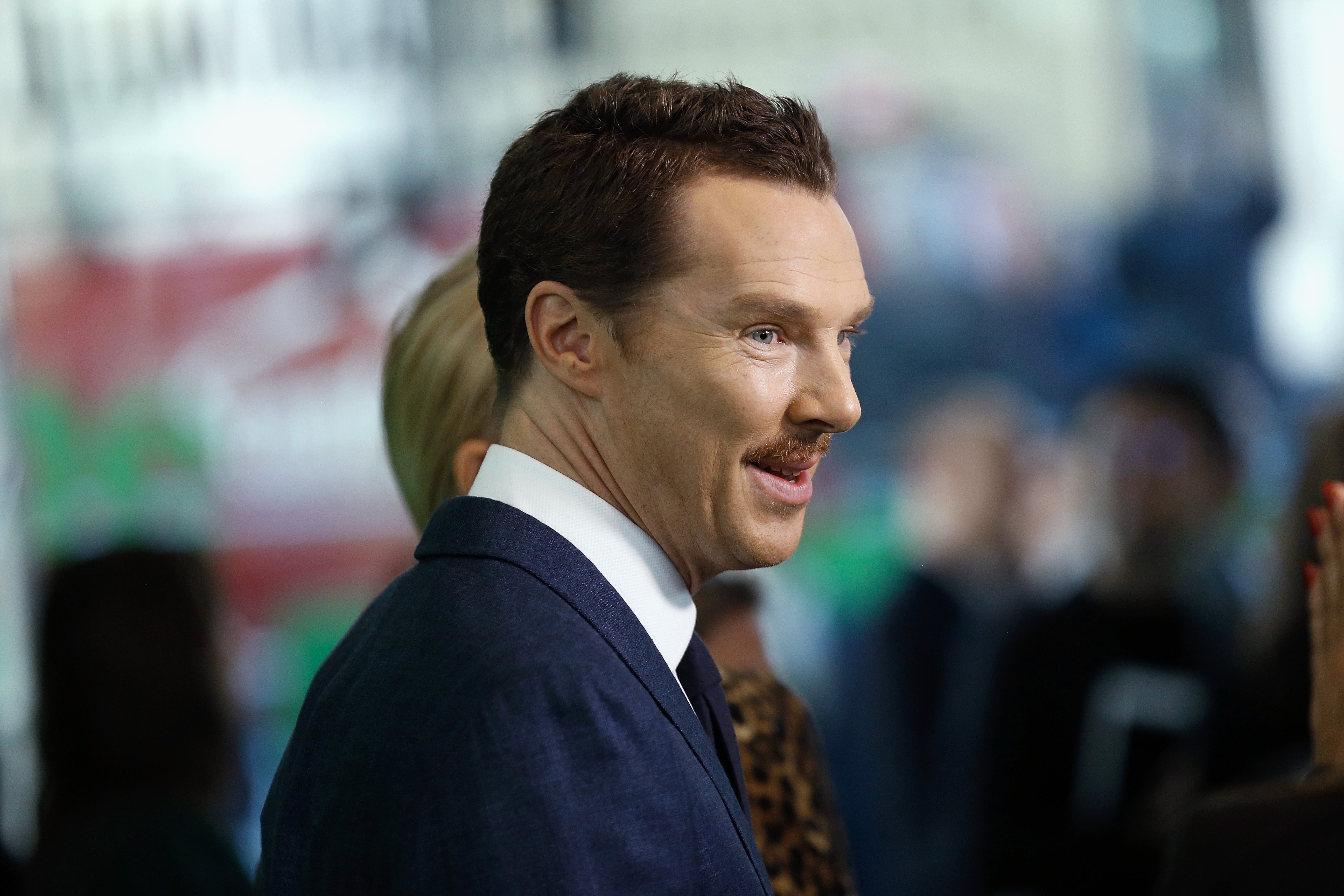 Benedict Cumberbatch sprach die gemeine, grüne Kreatur in der erfolgreichen animierten Adaption von „Der Grinch, der Weihnachten gestohlen hat“ aus dem Jahr 2018.
