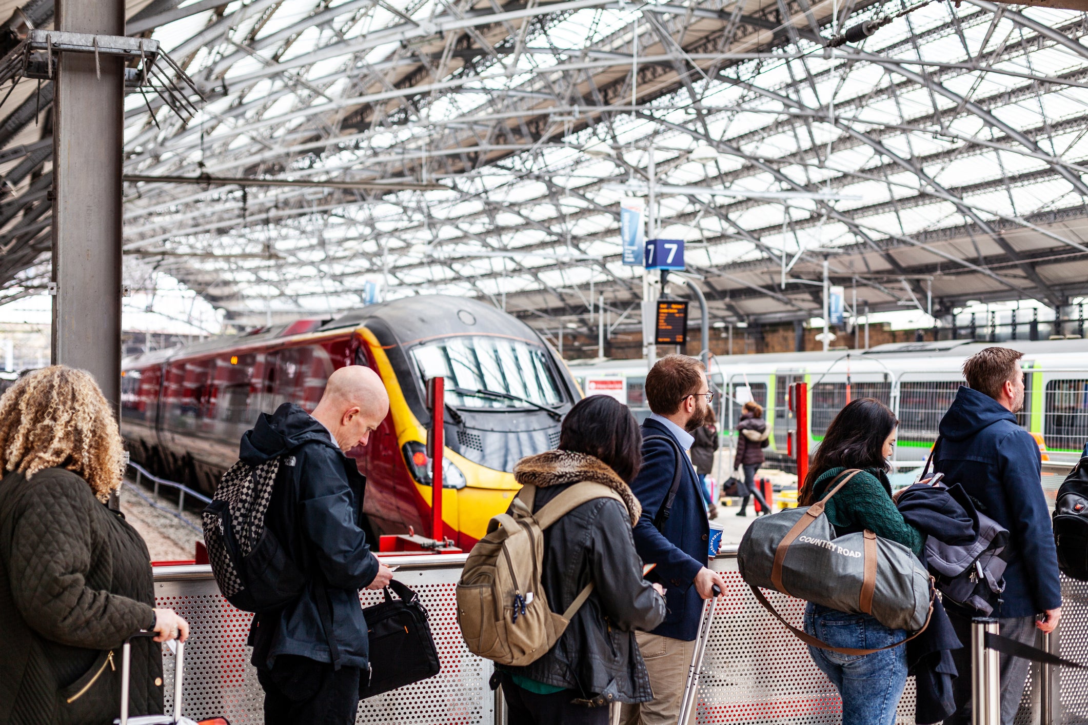 Train journeys in Britain are at their most popular since 1920 but punctuality problems persist