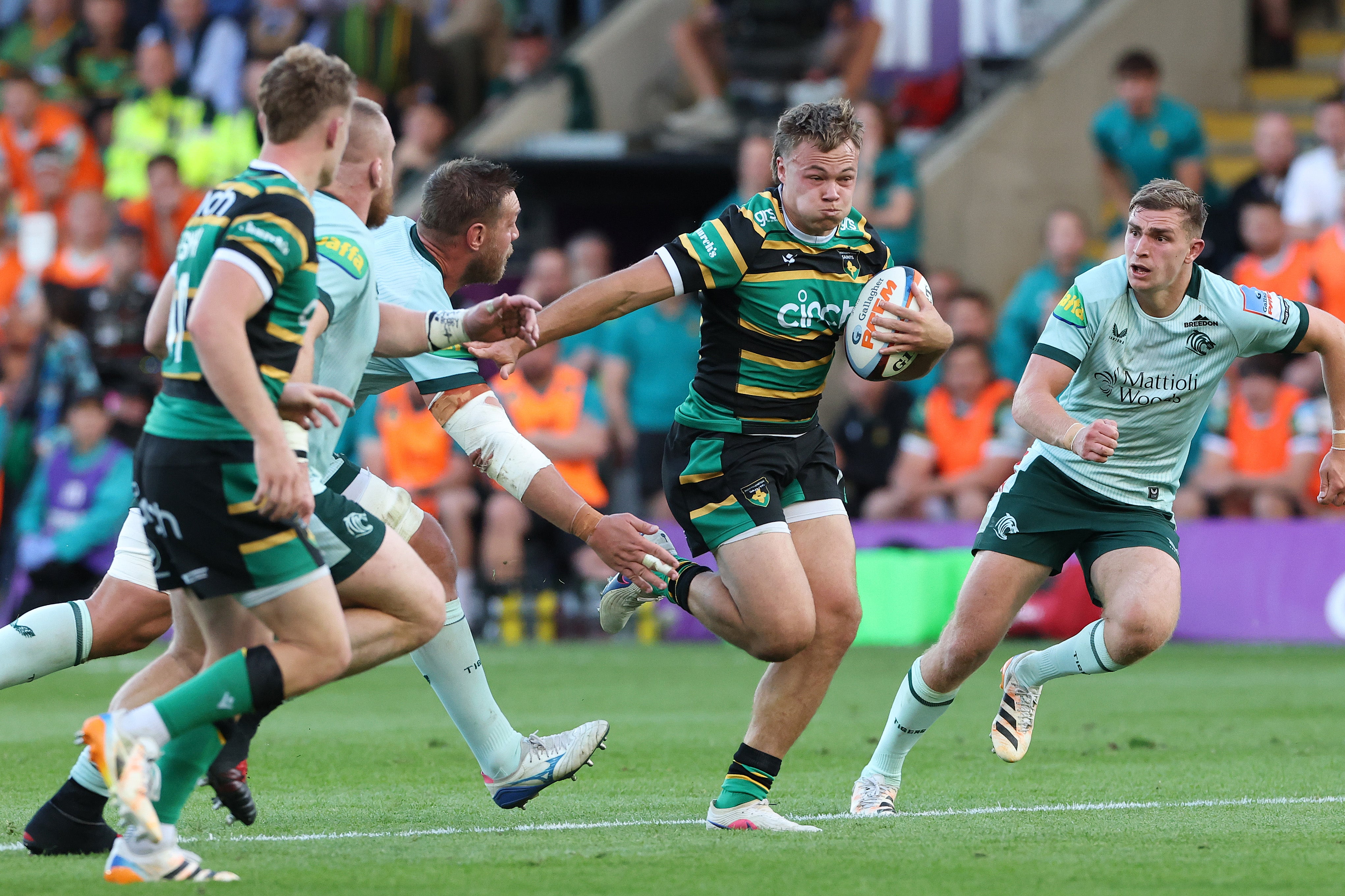 Tom Litchfield has been a breakthrough star of Northampton’s season (Getty)