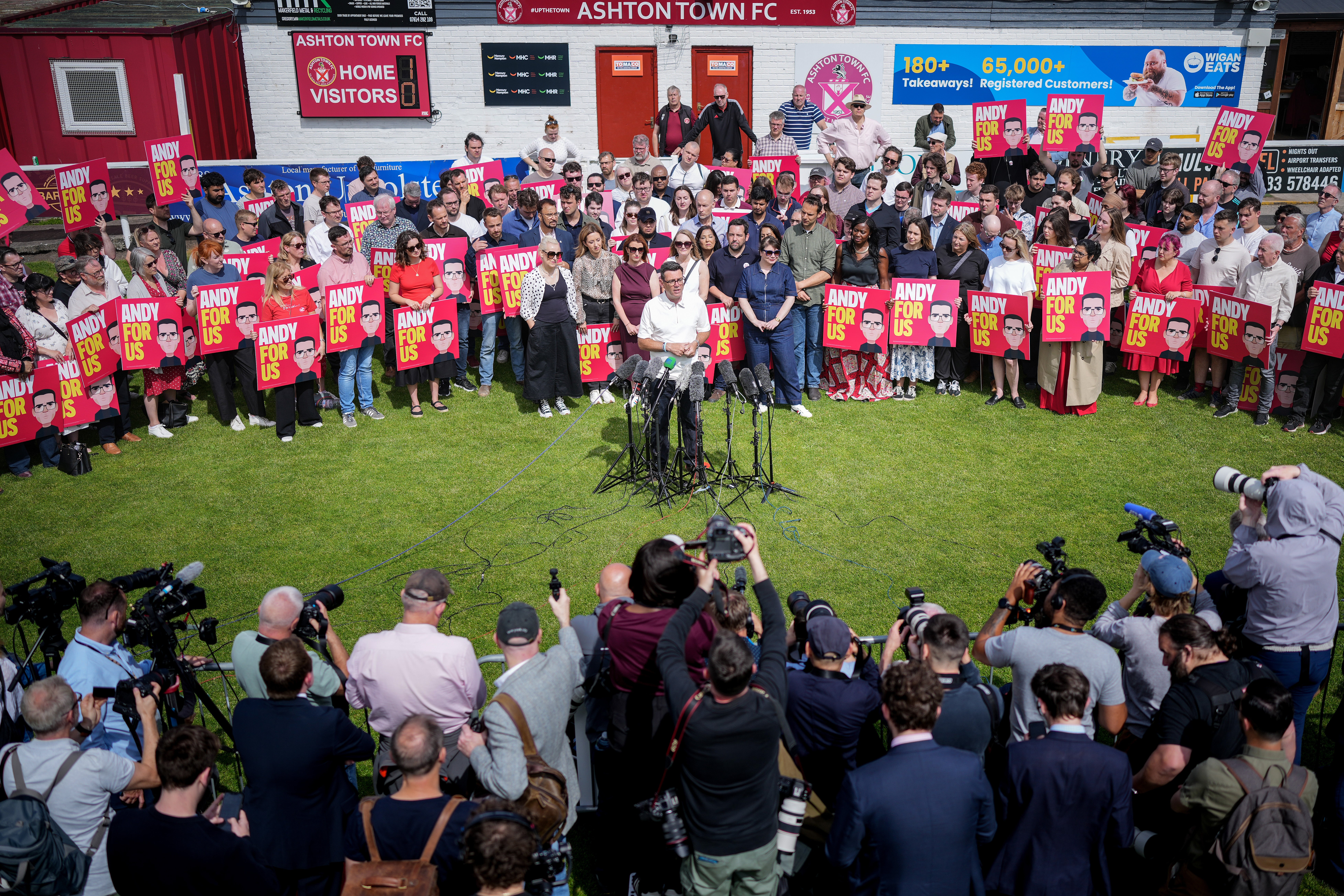 ‘His time has come’: ‘His time has come’: Makerfield voters want Burnham to become prime minister – as long as he doesn’t forget them