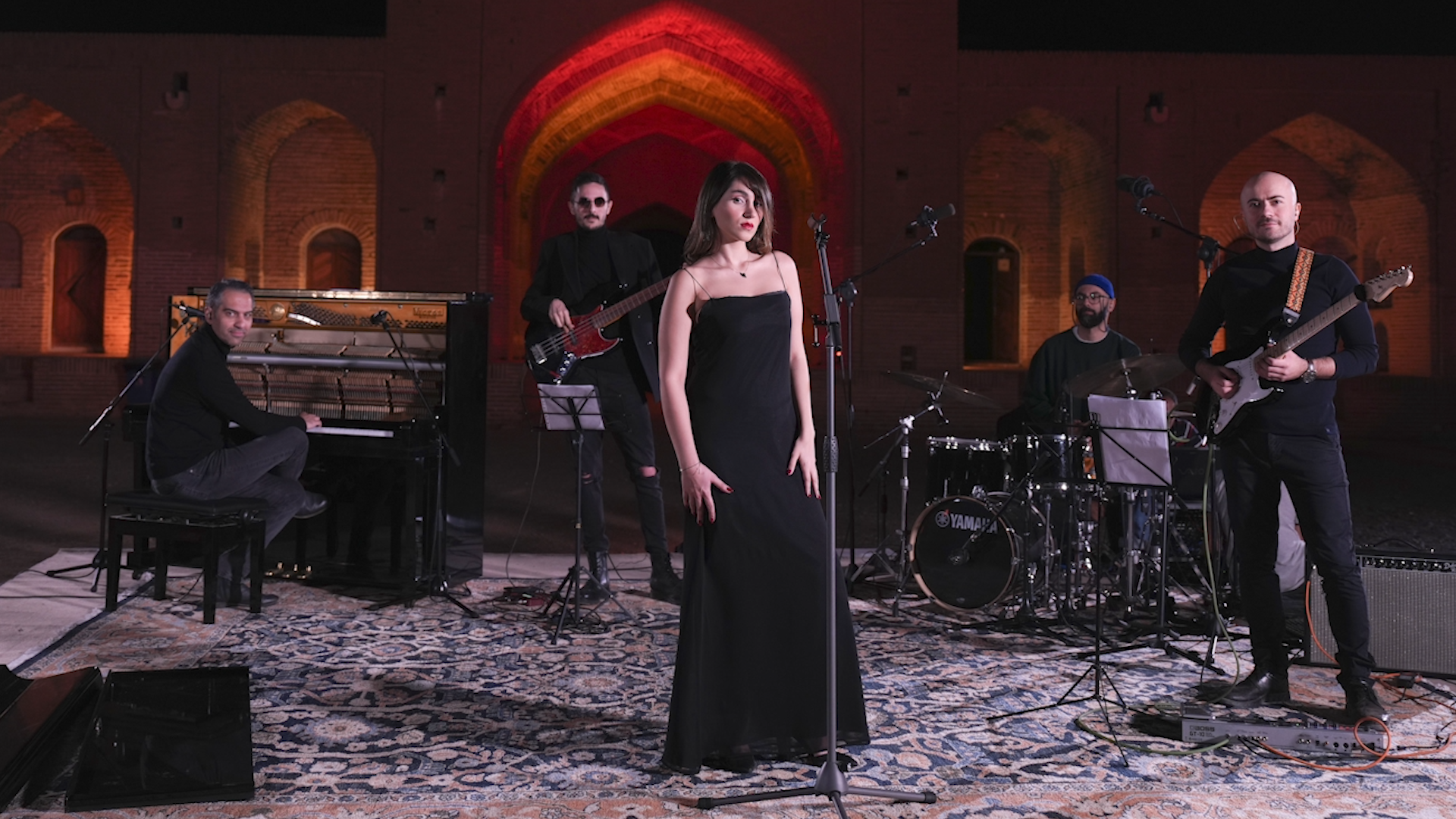 Parastoo Ahmadi and eight other artists have been banned from leaving the country and punished for ’vulgar and immoral content’ (Tahmineh Monzavi)