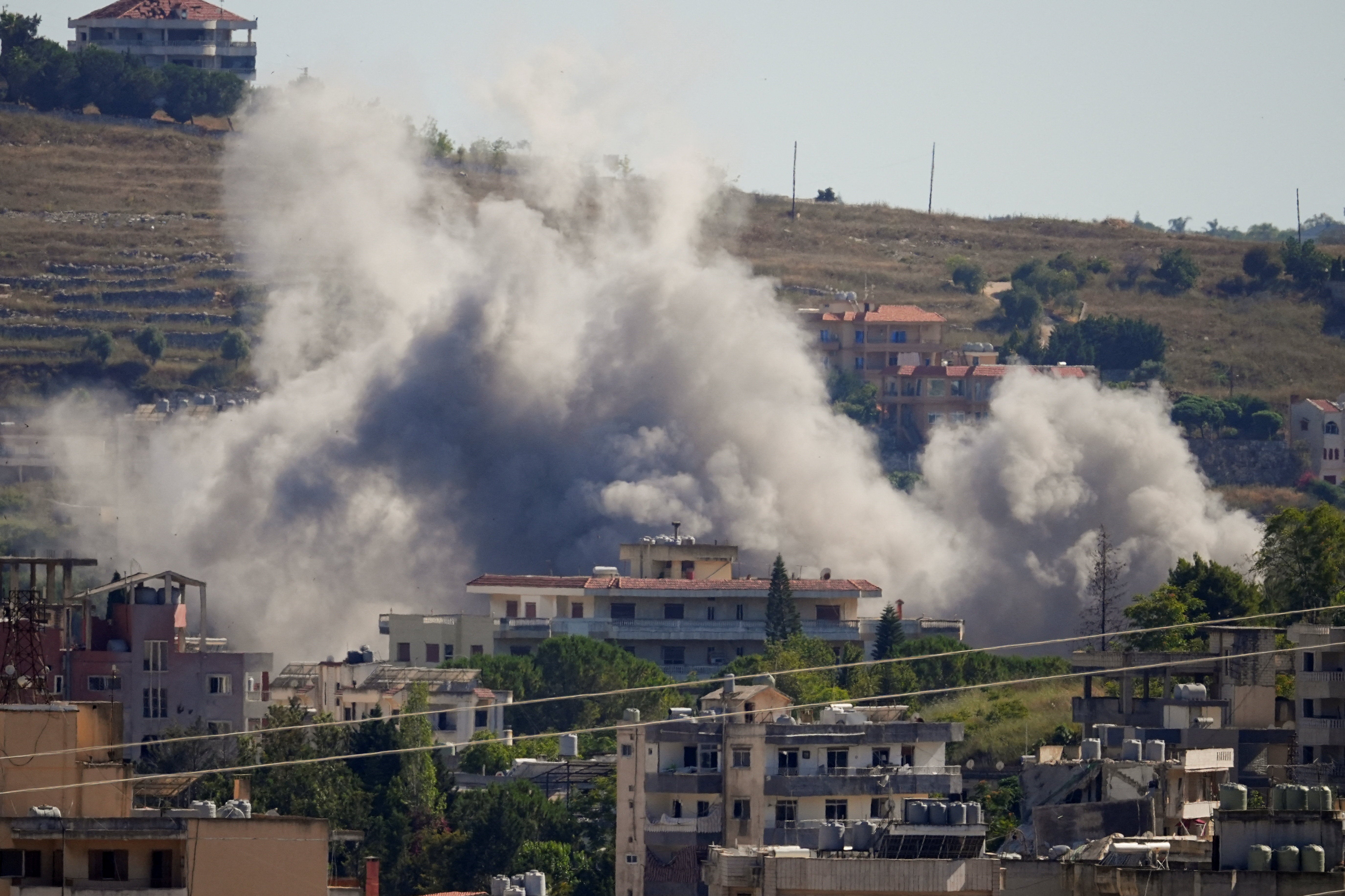 Lebanon says Israel has struck its south several times on Friday (Reuters)