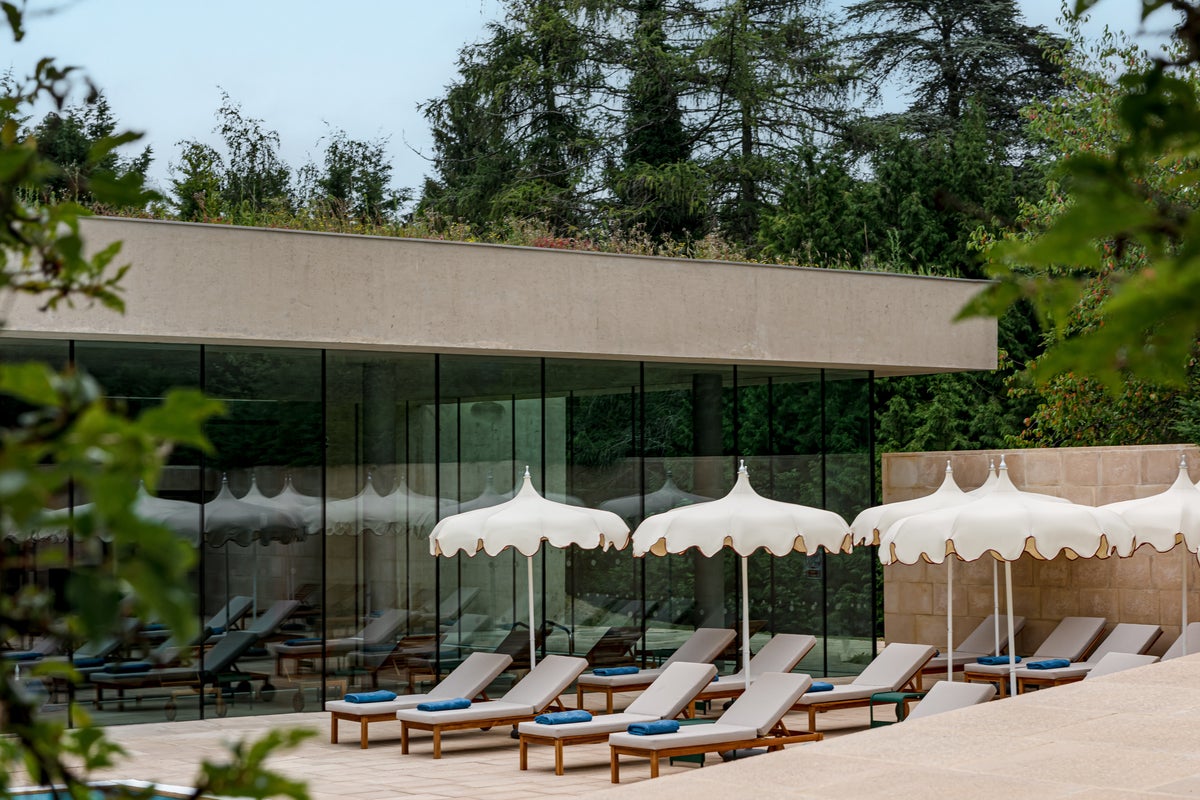 This super cool Cotswolds hotel boasts a breathtaking pool and a menu by Jackson Boxer