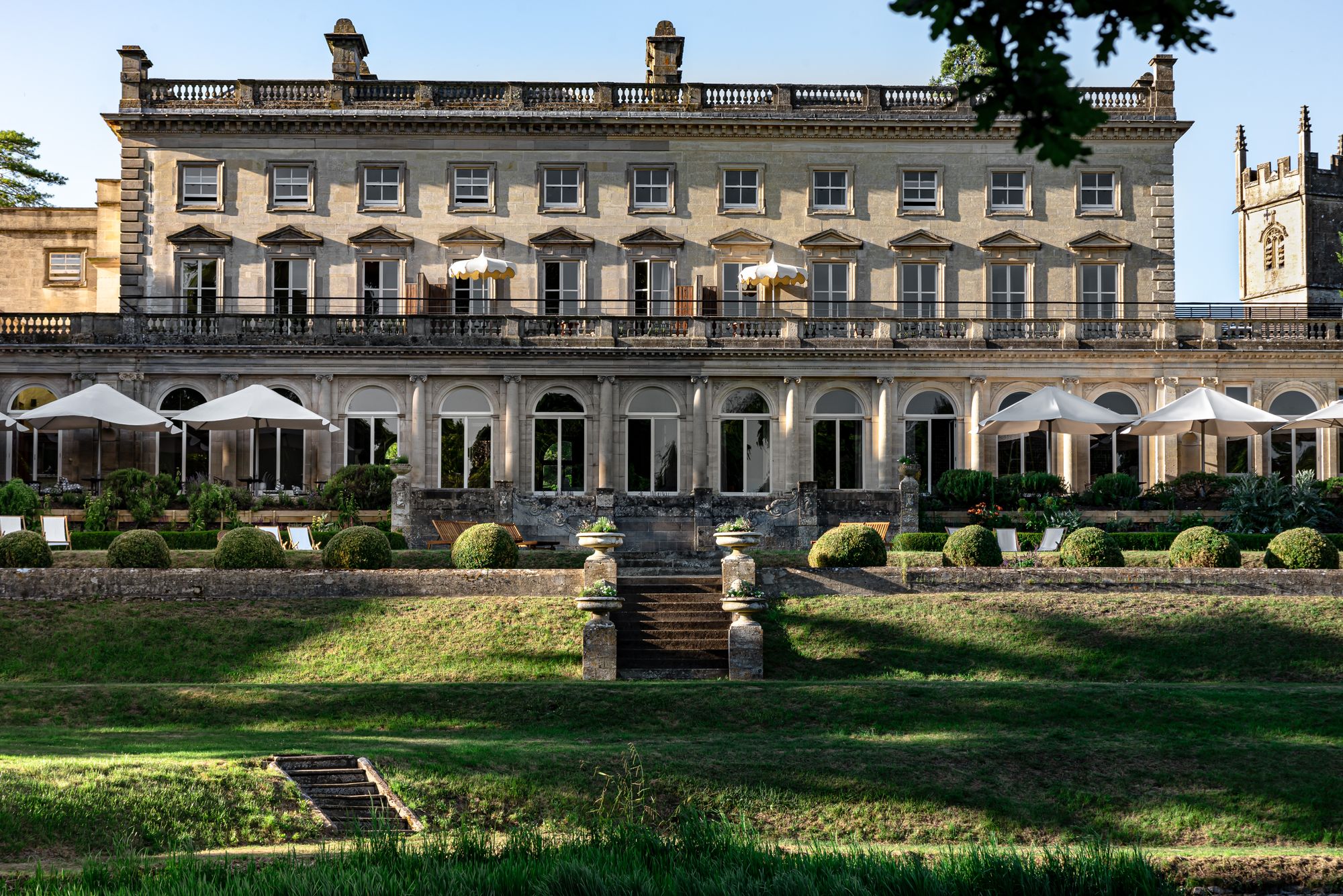 Cowley Manor Experimental sits in 55 acres of Grade II-listed gardens