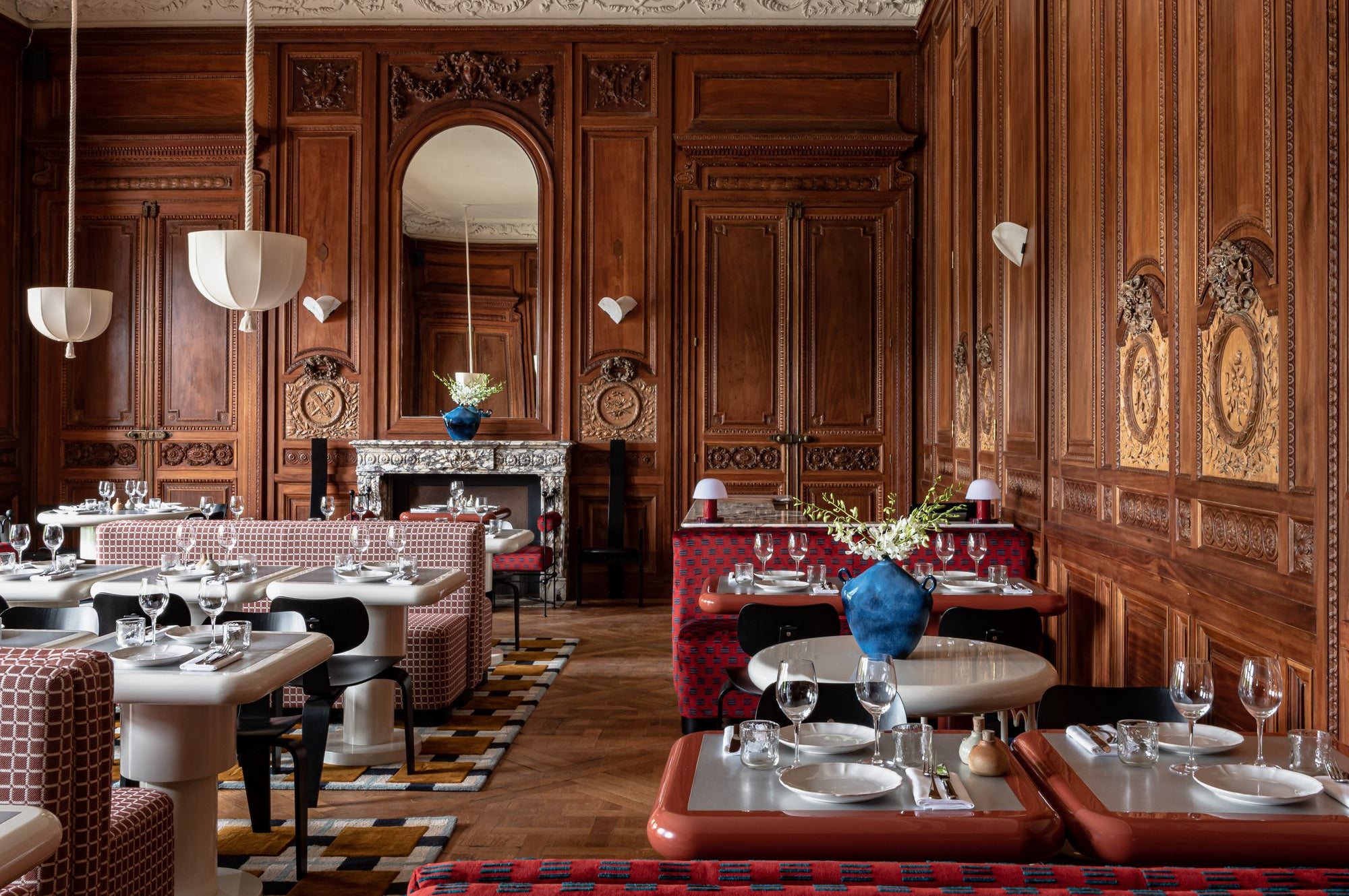 The main restaurant has a menu by Jackson Boxer (Mr Tripper)