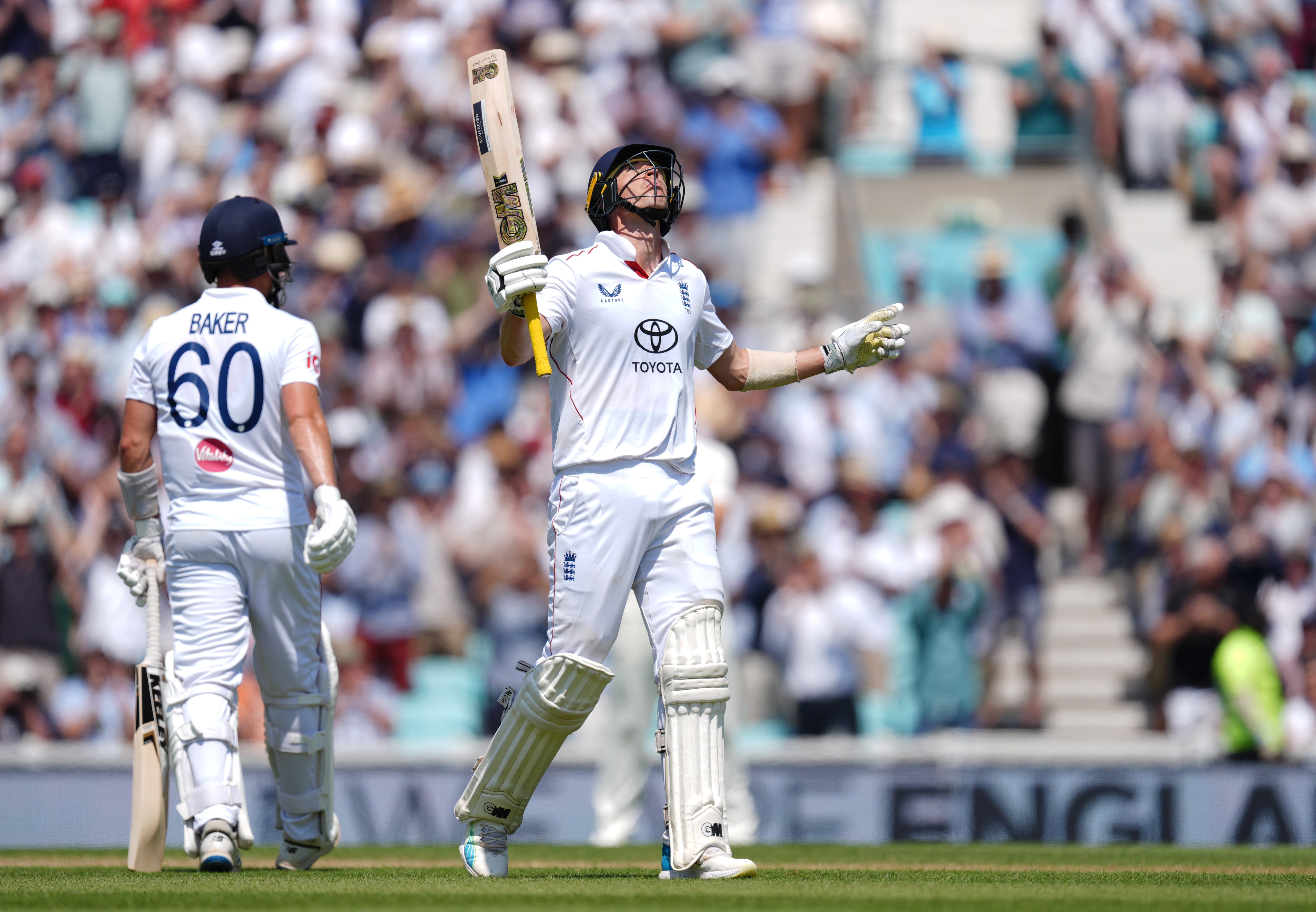 Matt Fisher’s half-century limited England’s first-innings deficit (Ben Whitley/PA)