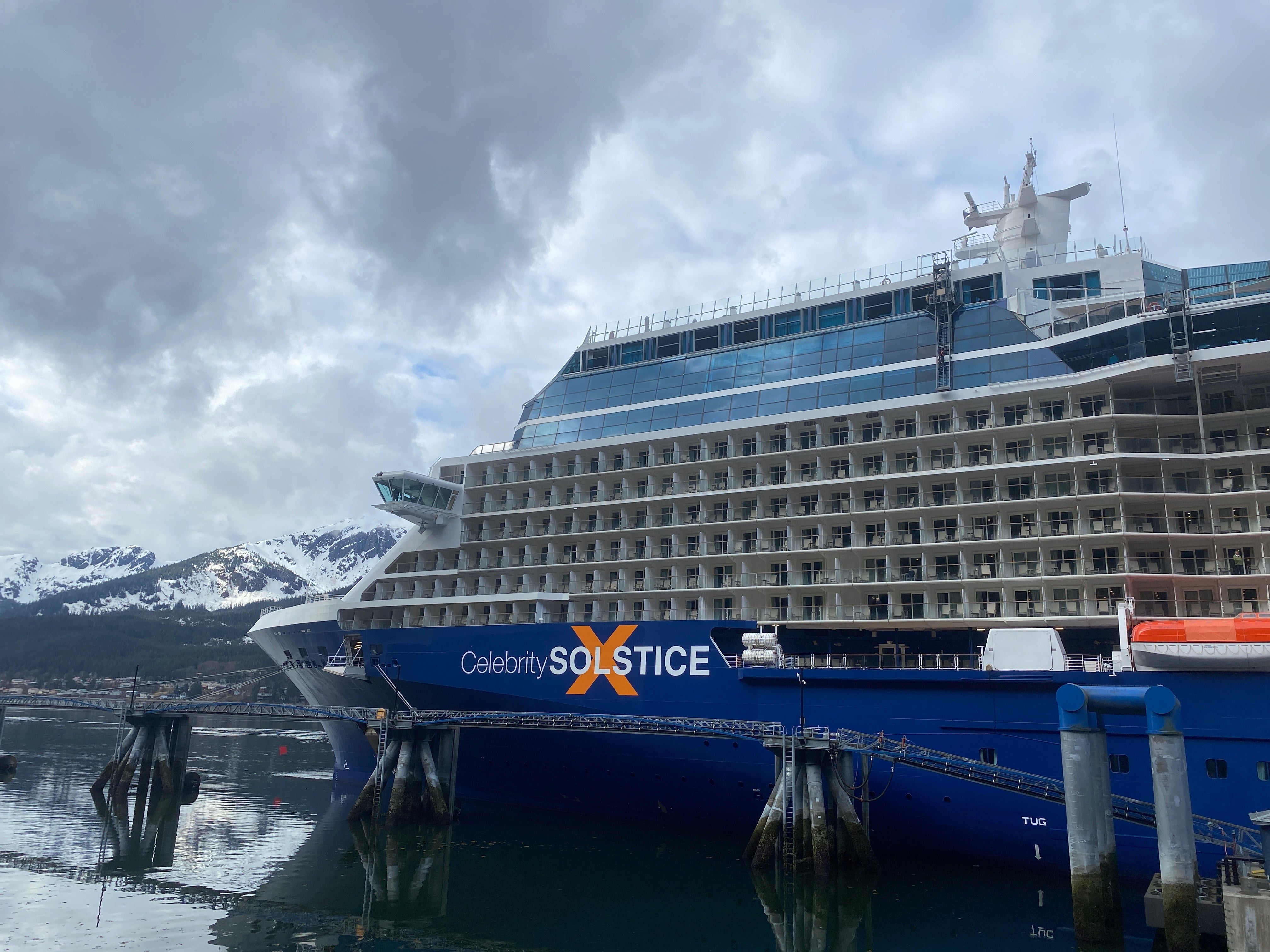 The Celebrity Solstice has been newly refurbished (Caitlin Hornik/The Independent)