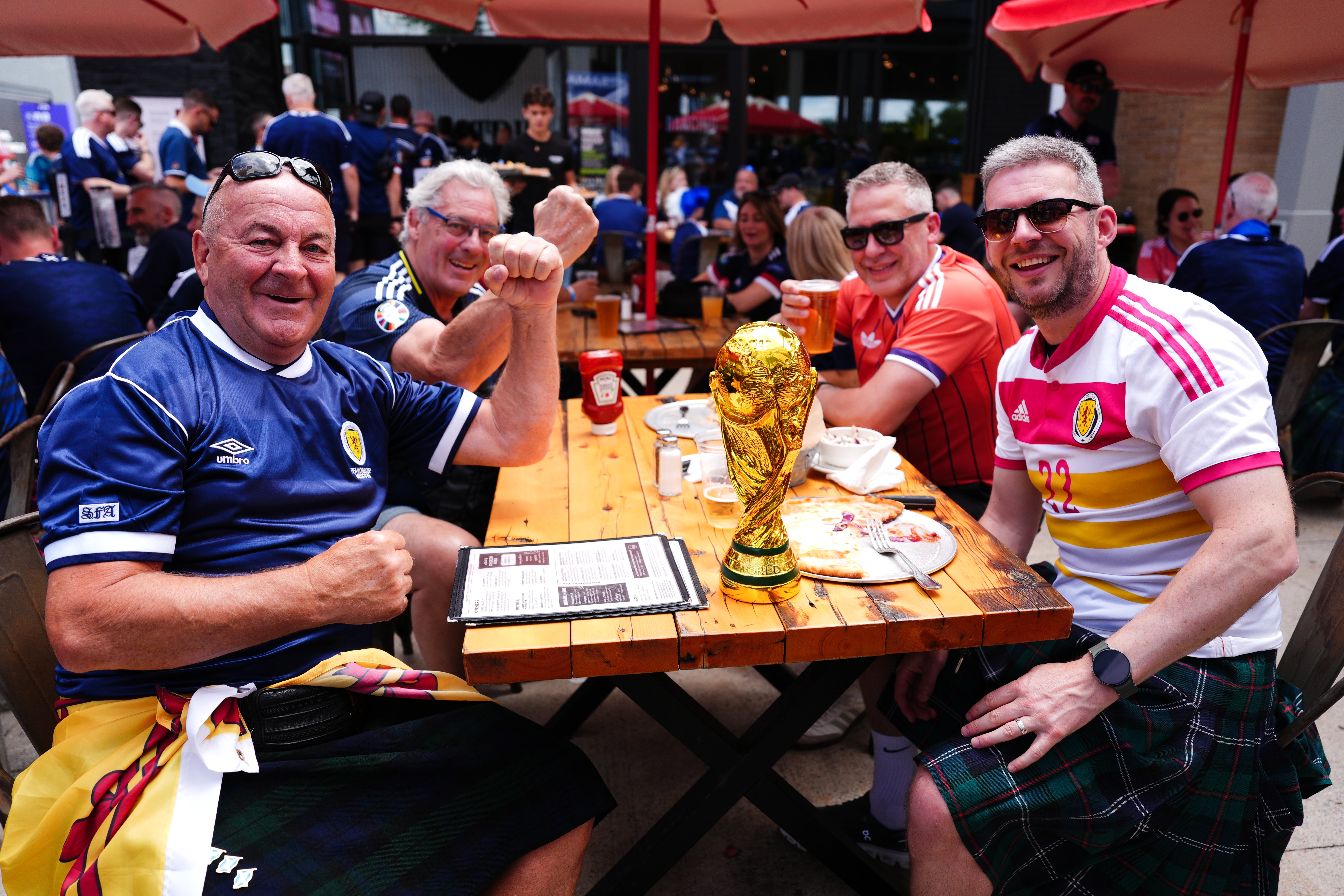 Scotland fans have been drinking parts of Boston dry