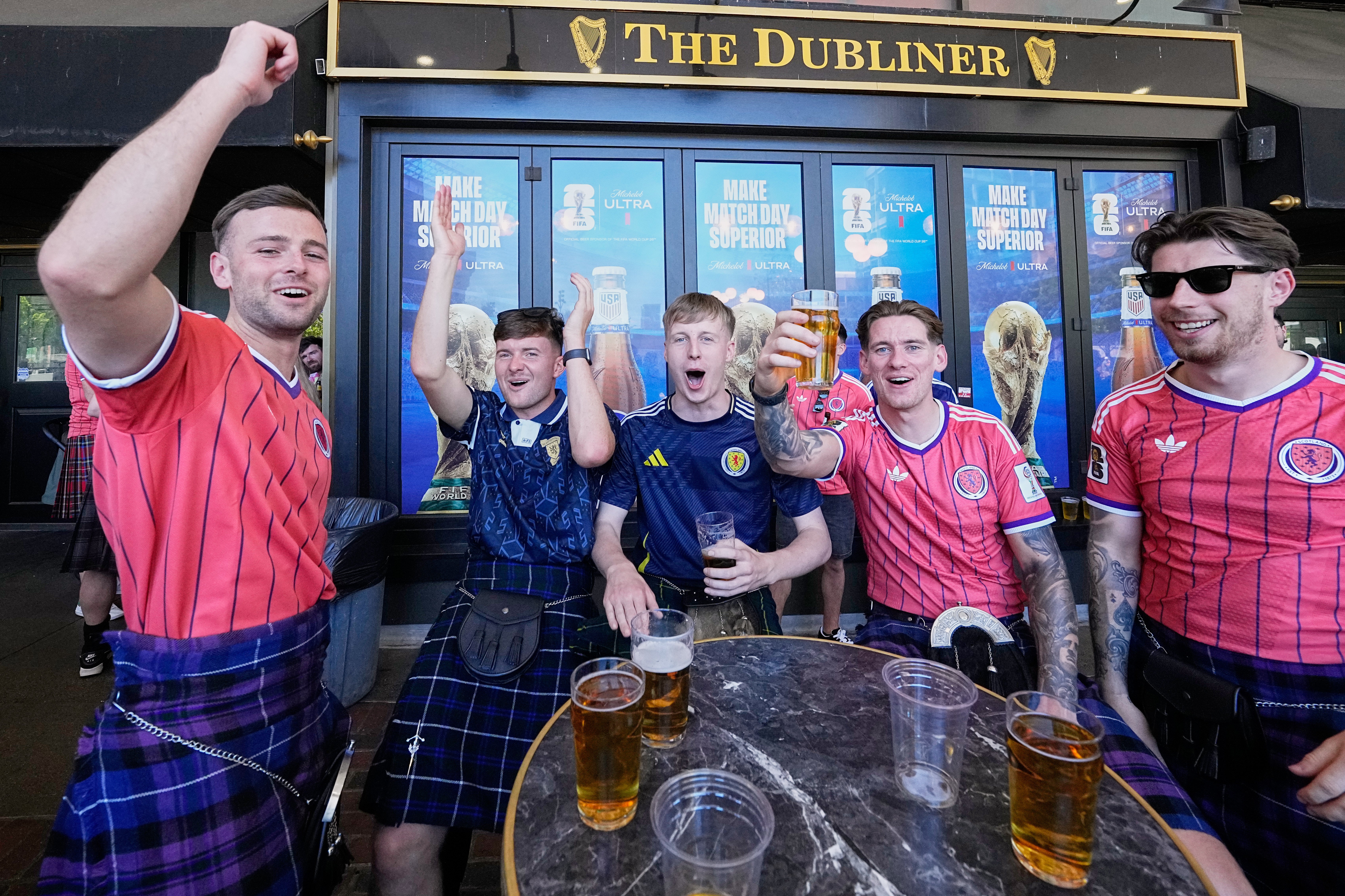 independent.co.uk - Kyle Hightower - Boston, Scotland World Cup fans brought together in soccer kinship, celebration and love of beer