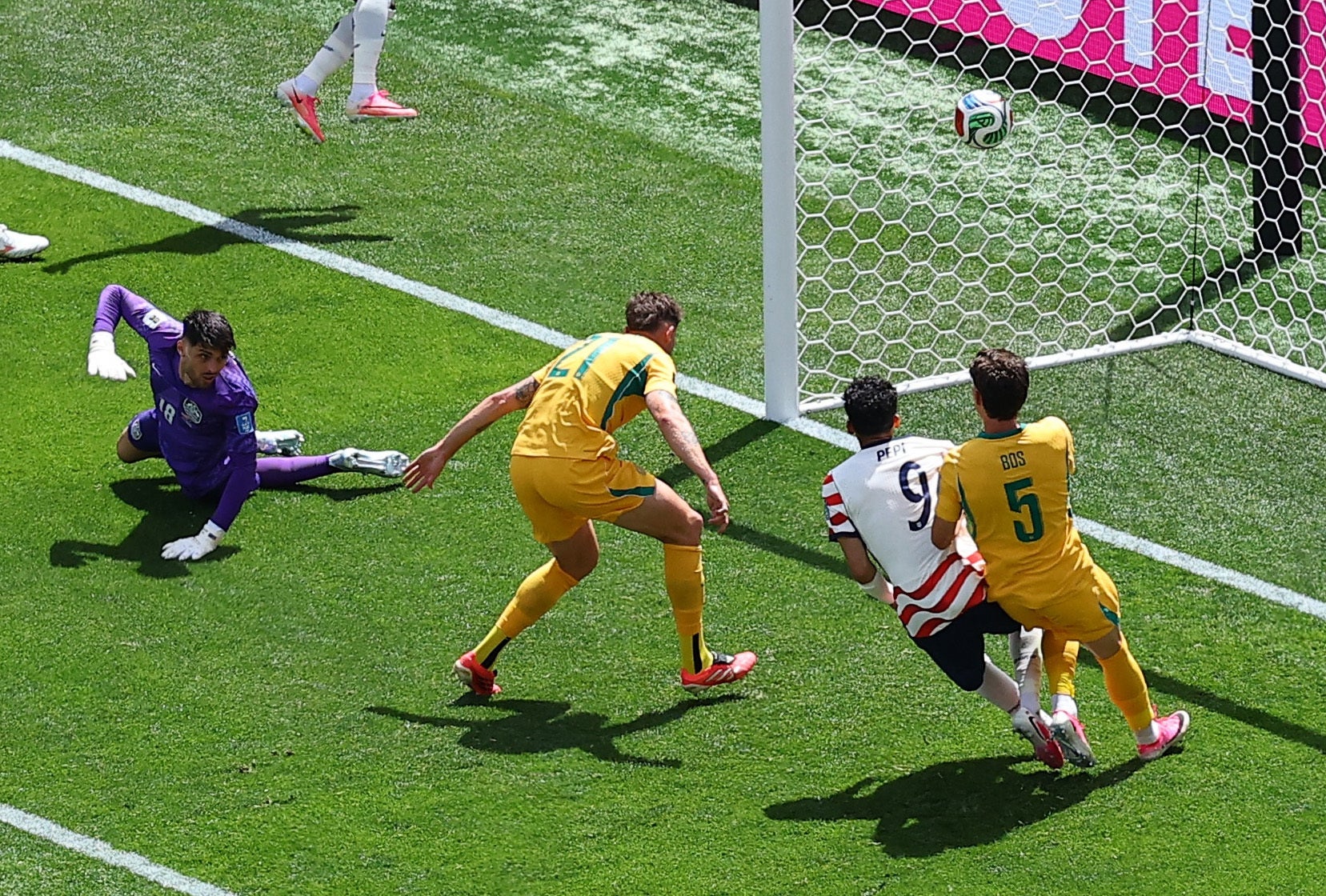 An early own goal opened the scoring for the USA