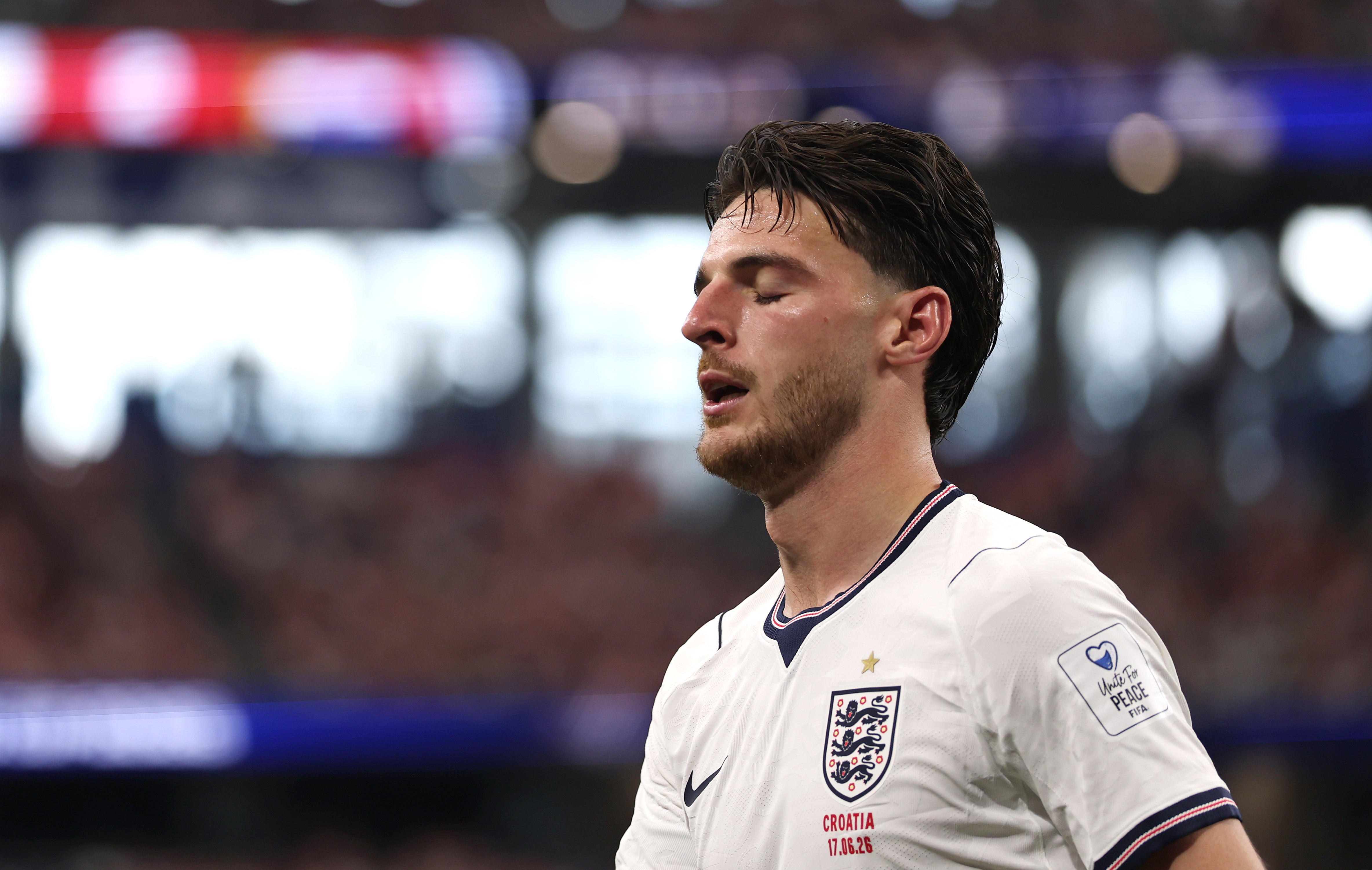 Declan Rice is an injury concern for England