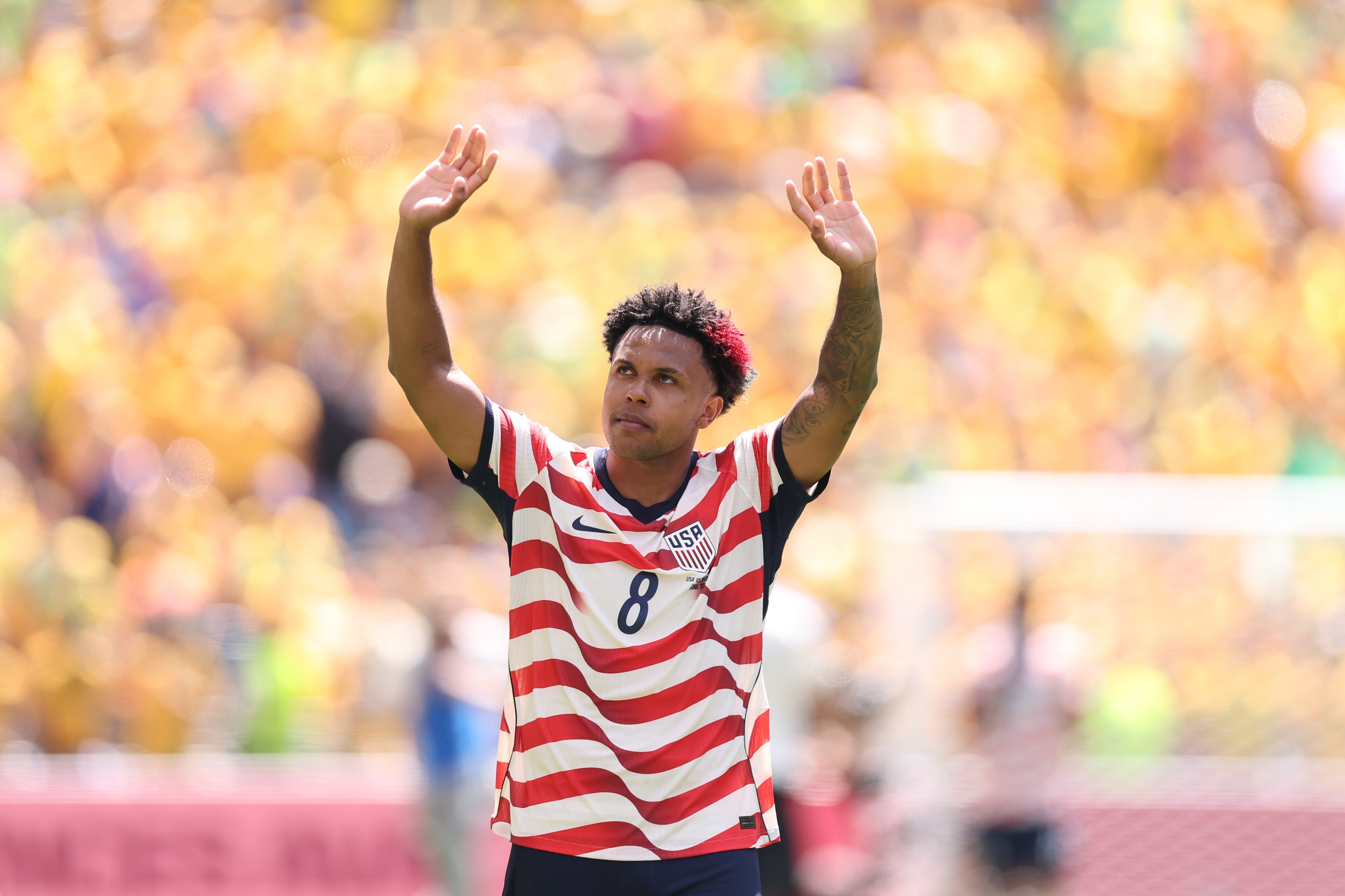 USA are locked into top spot with a round of games to go (Getty)