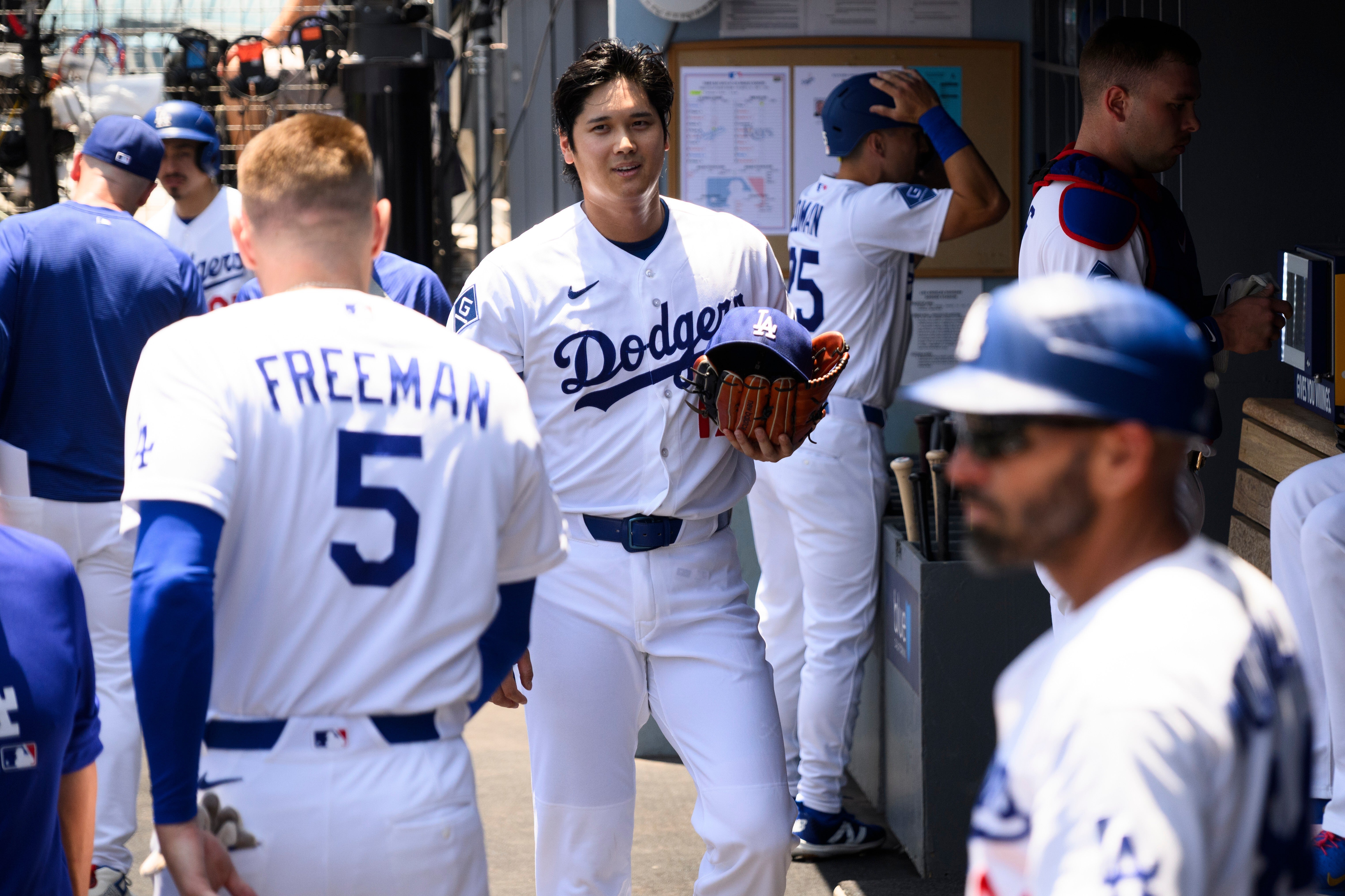 DODGERS-OHTANI-PATERNIDAD