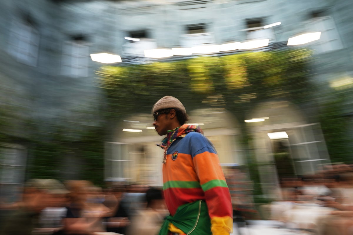 Lewis Hamilton and Colman Domingo lead a star-studded front row at Ralph Lauren's Milan show