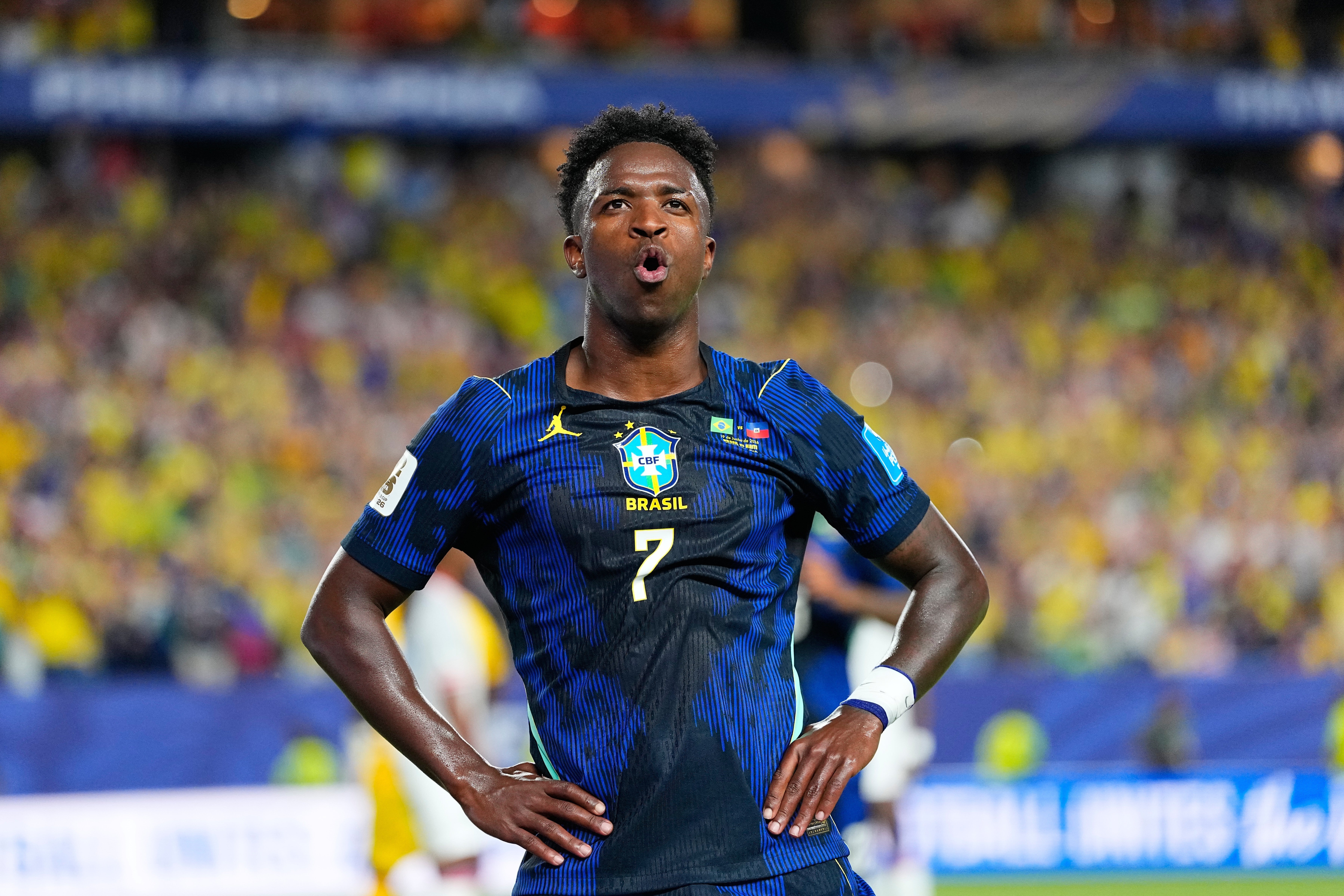Vinicius Junior isn’t fazed by much but perhaps an interview with Romario did it