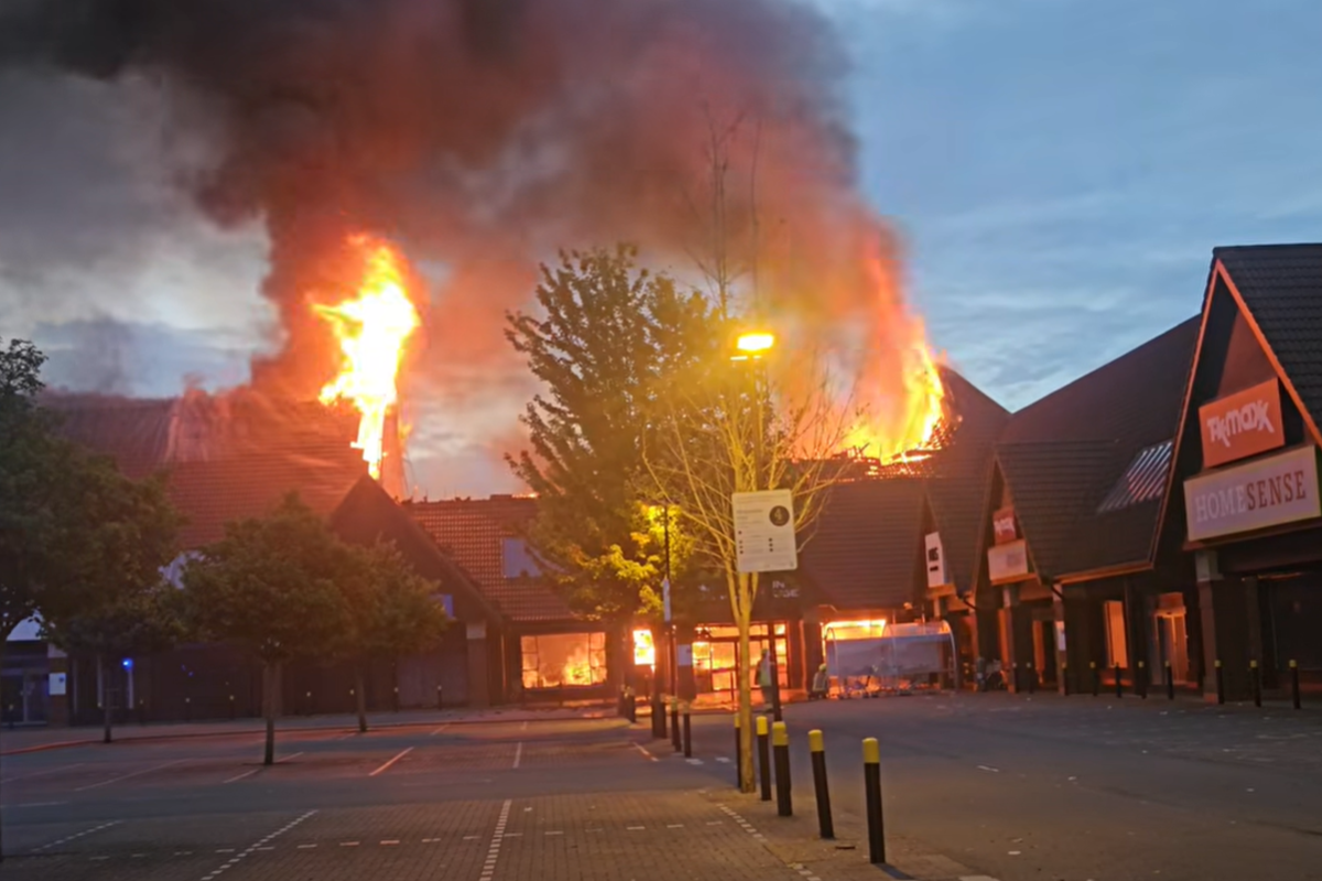 Shopping centre roof collapses, trains collide, and boy stabbed in Saturday morning chaos