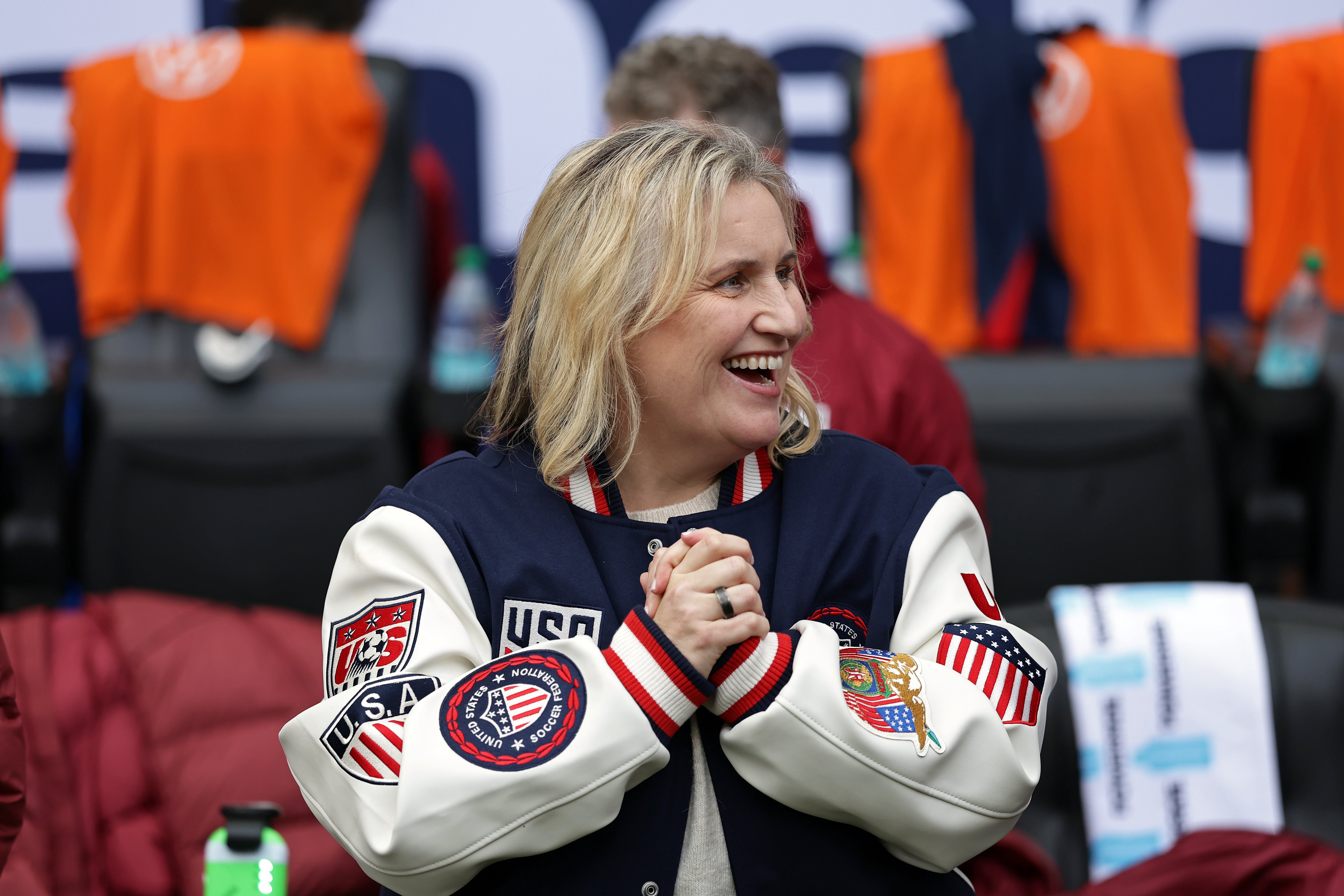 Hayes is currently the US women’s manager