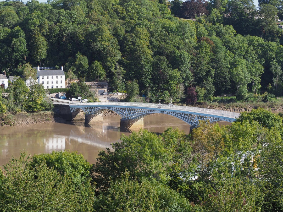 The listing covers almost seven acres of riverbank, alongside an array of businesses