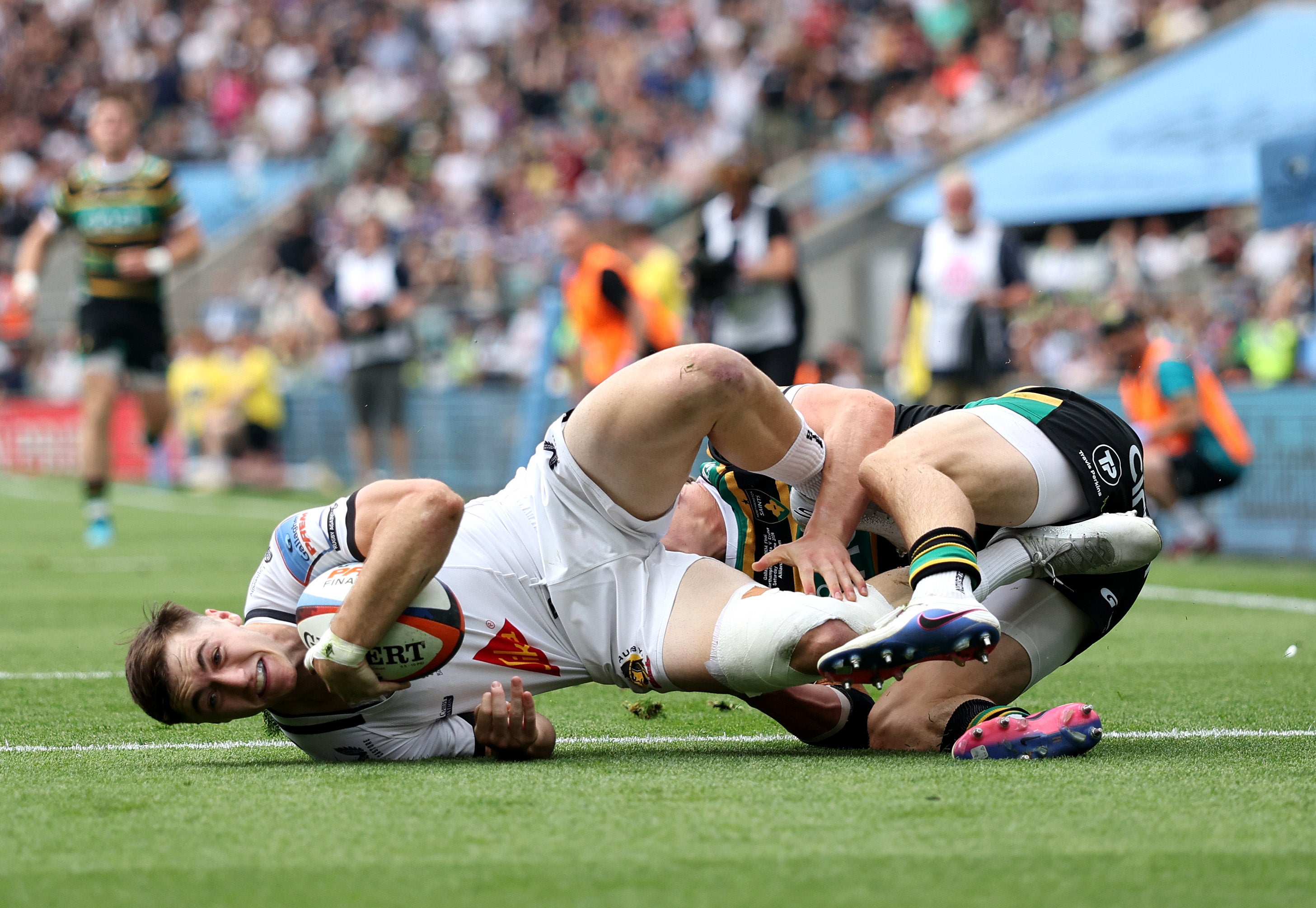 Campbell Ridl scored for Exeter