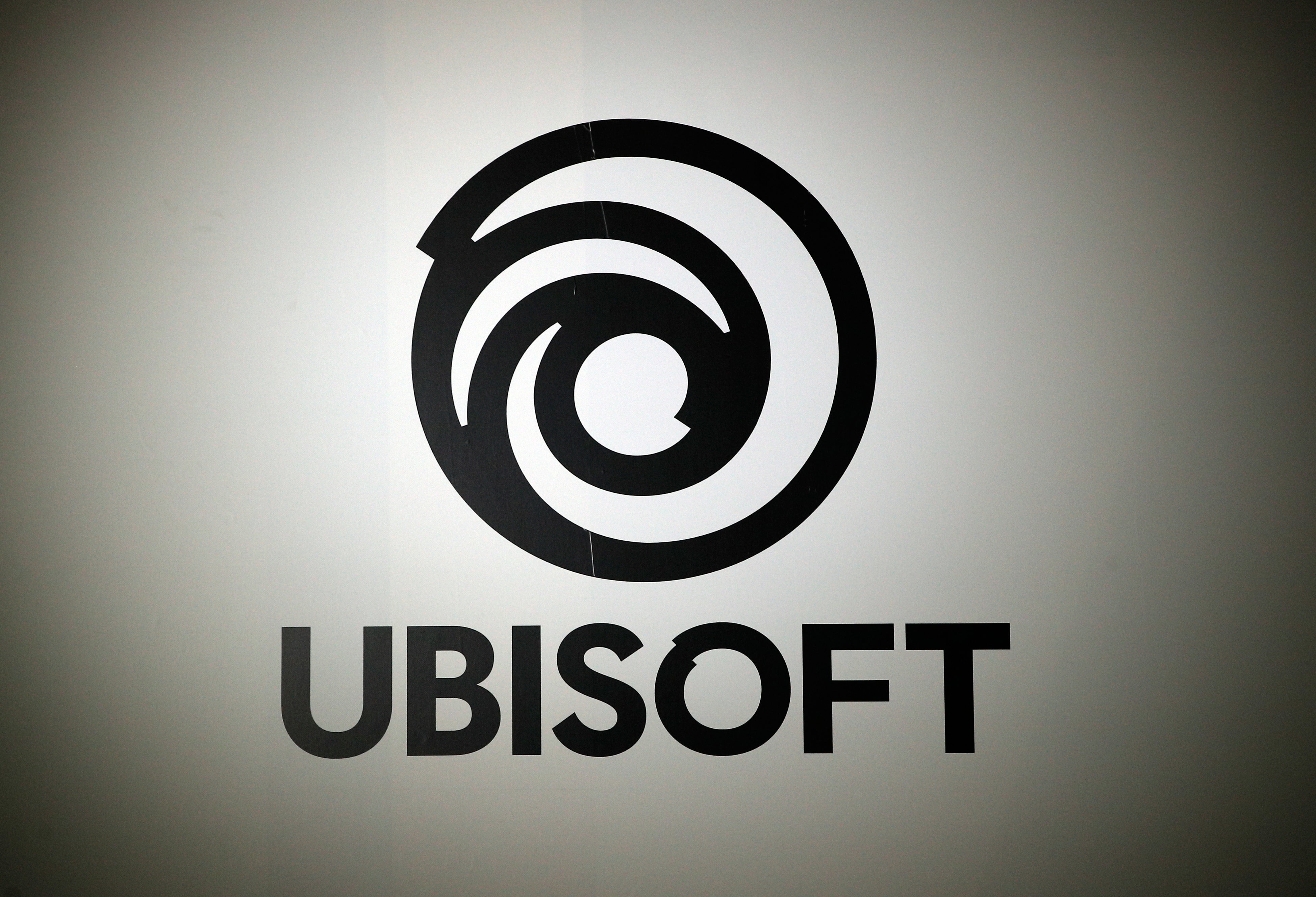 The logo of French video game publisher Ubisof