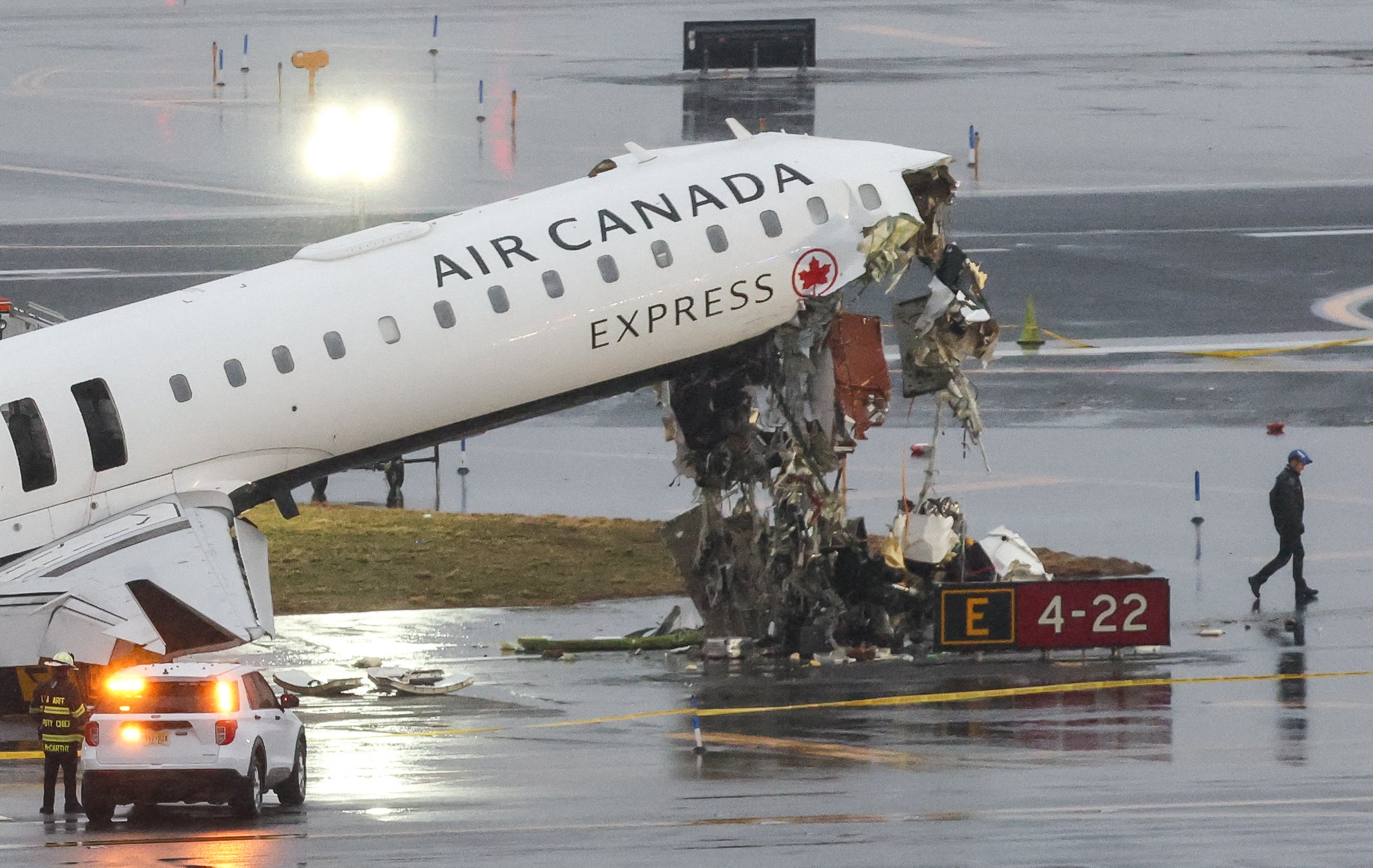 Palantir’s Foundry AI tool couldn’t have prevented the deaths of two pilots in the collision of an Air Canada Express plane and a fire truck on a runway at LaGuardia Airport in New York City on March 22, 2026