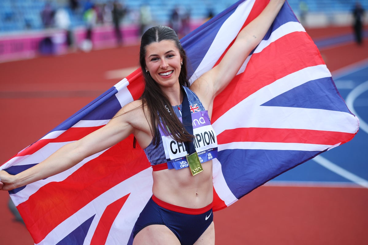Sprint Star Amy Hunt Dominates UK Athletics Championships