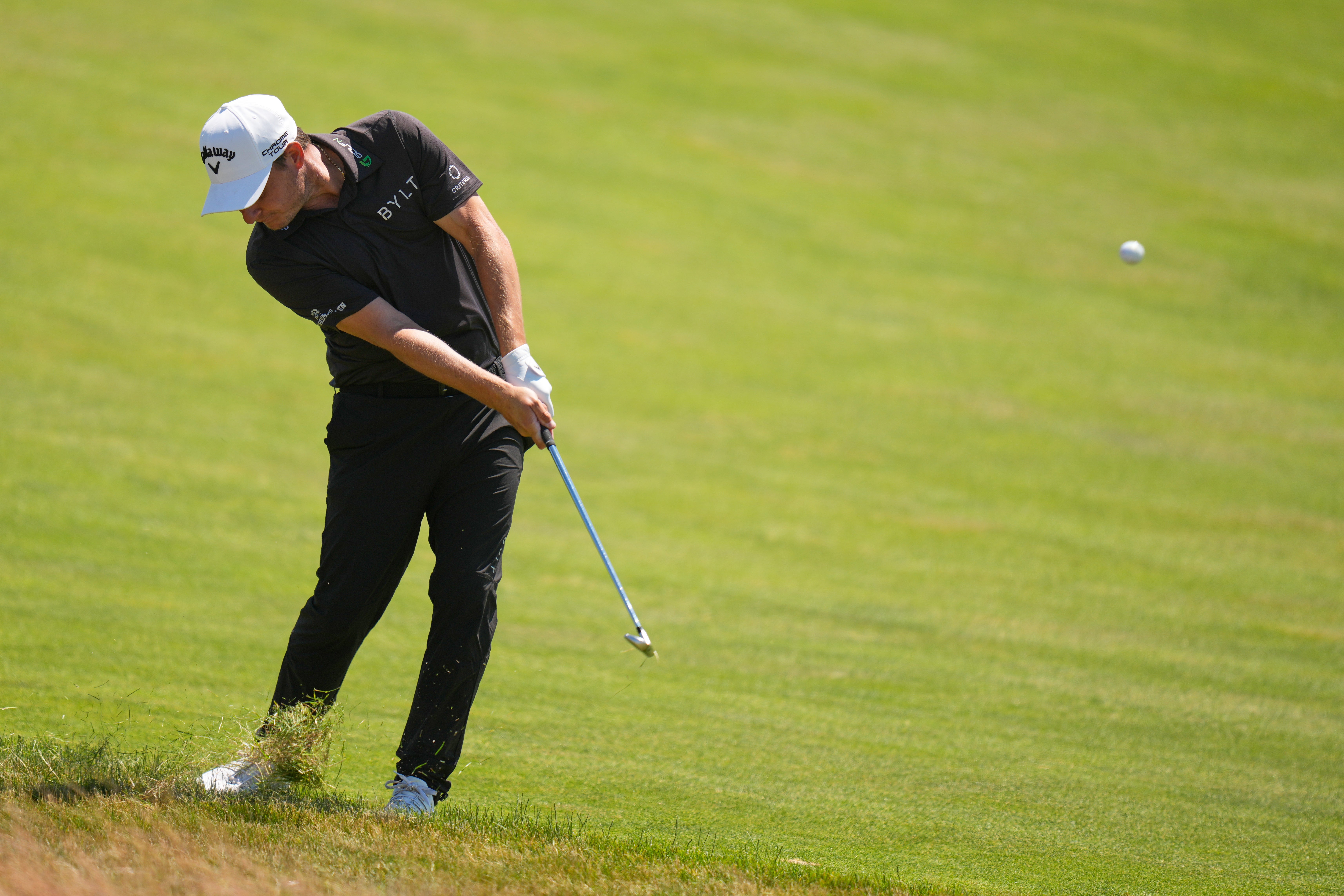 Emiliano Grillo sank four successive birdies during his third round (Seth Wenig/AP)