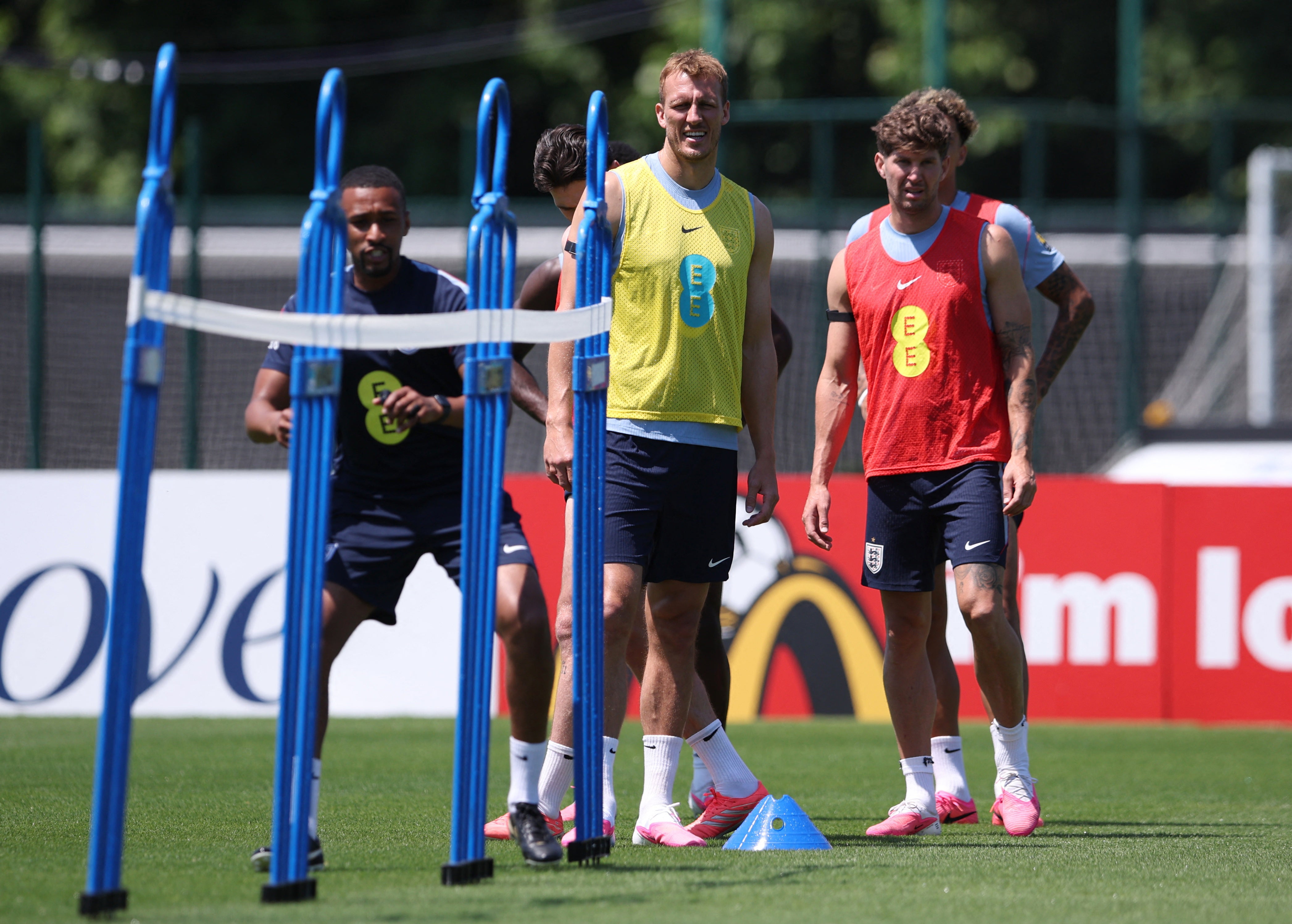 England take on Ghana on Tuesday in their second group stage game