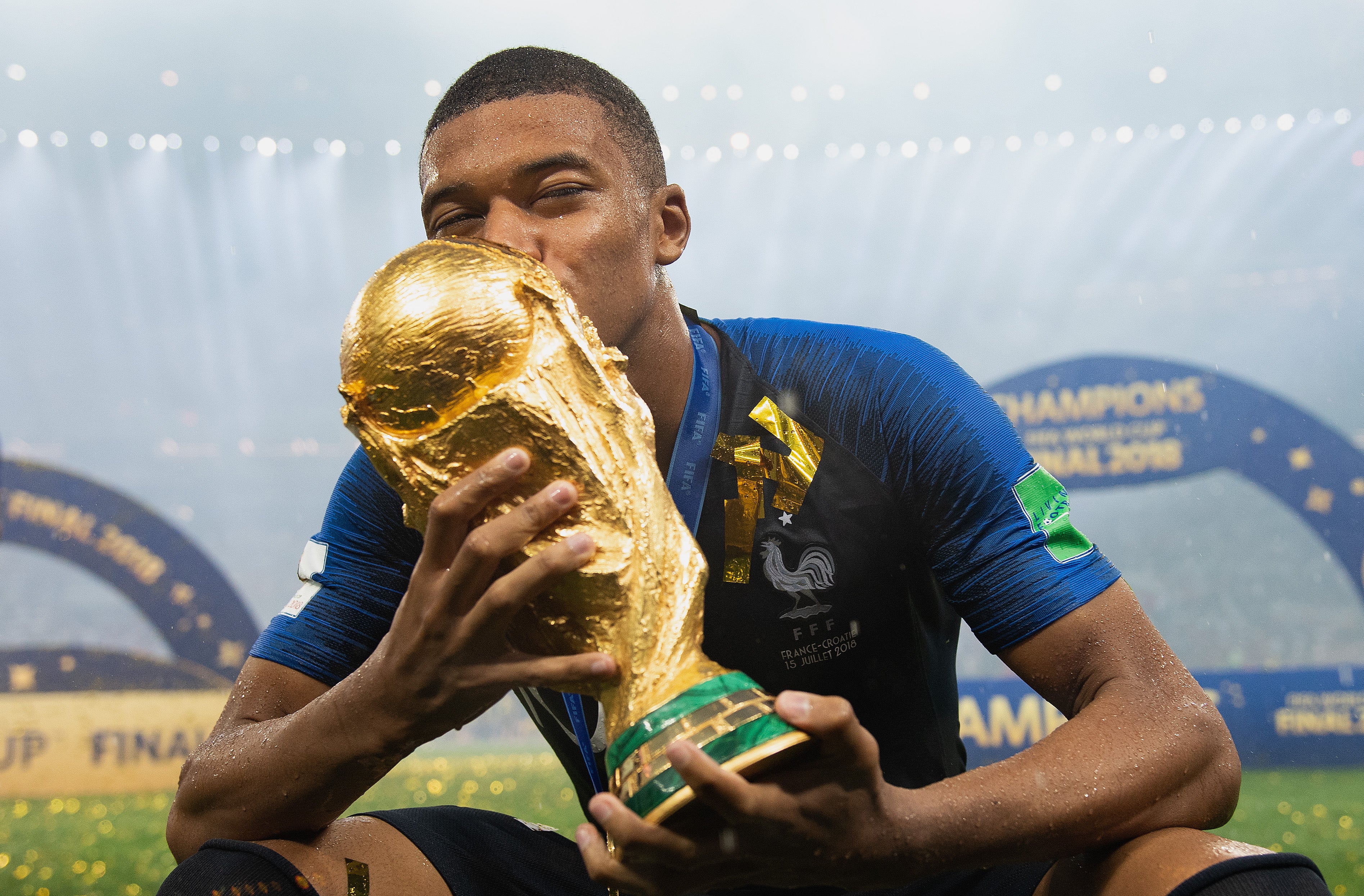 Rabiot was not in the squad when Mbappe led France to the World Cup in 2018