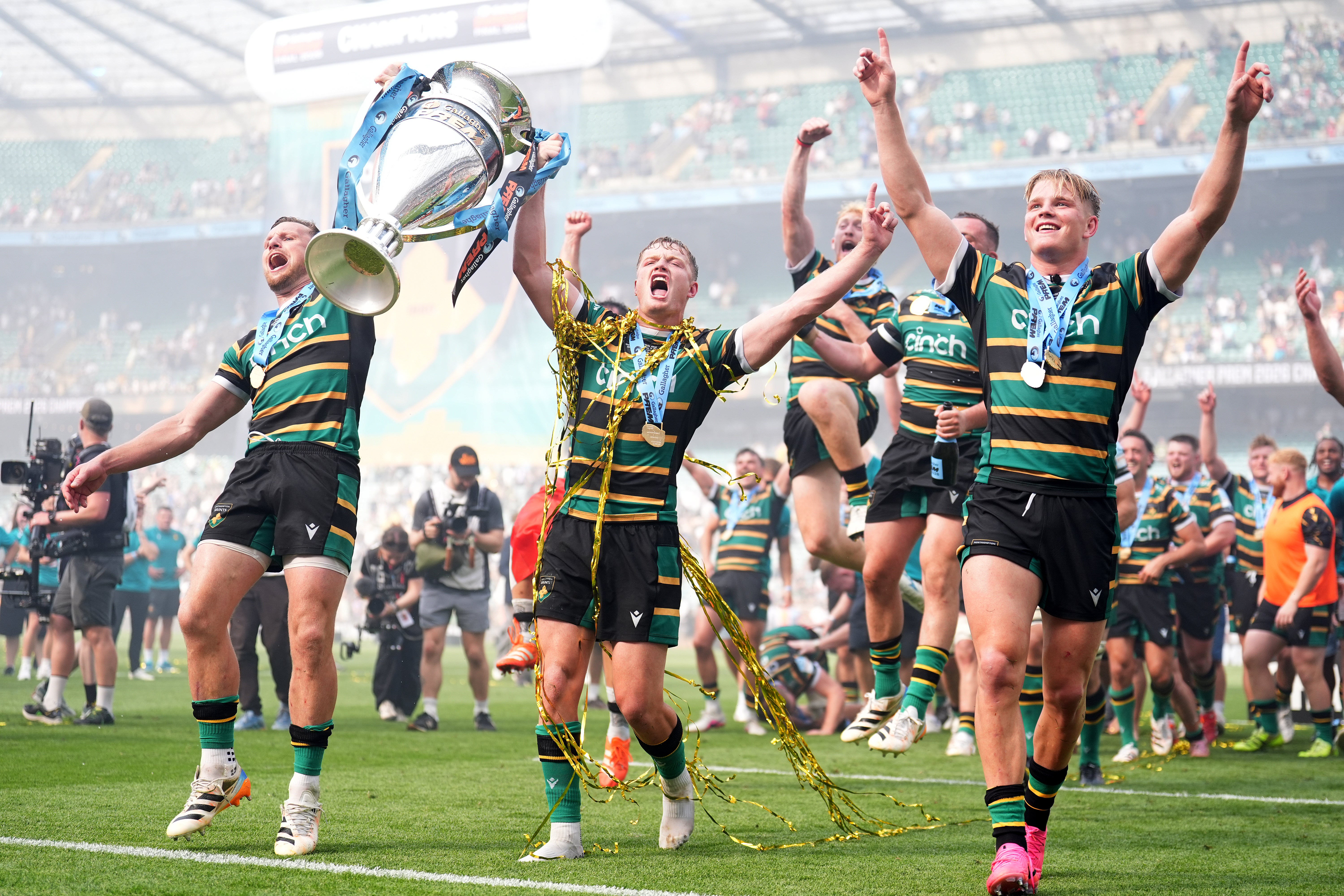 Northampton's England contingent will soon be preparing for South Africa
