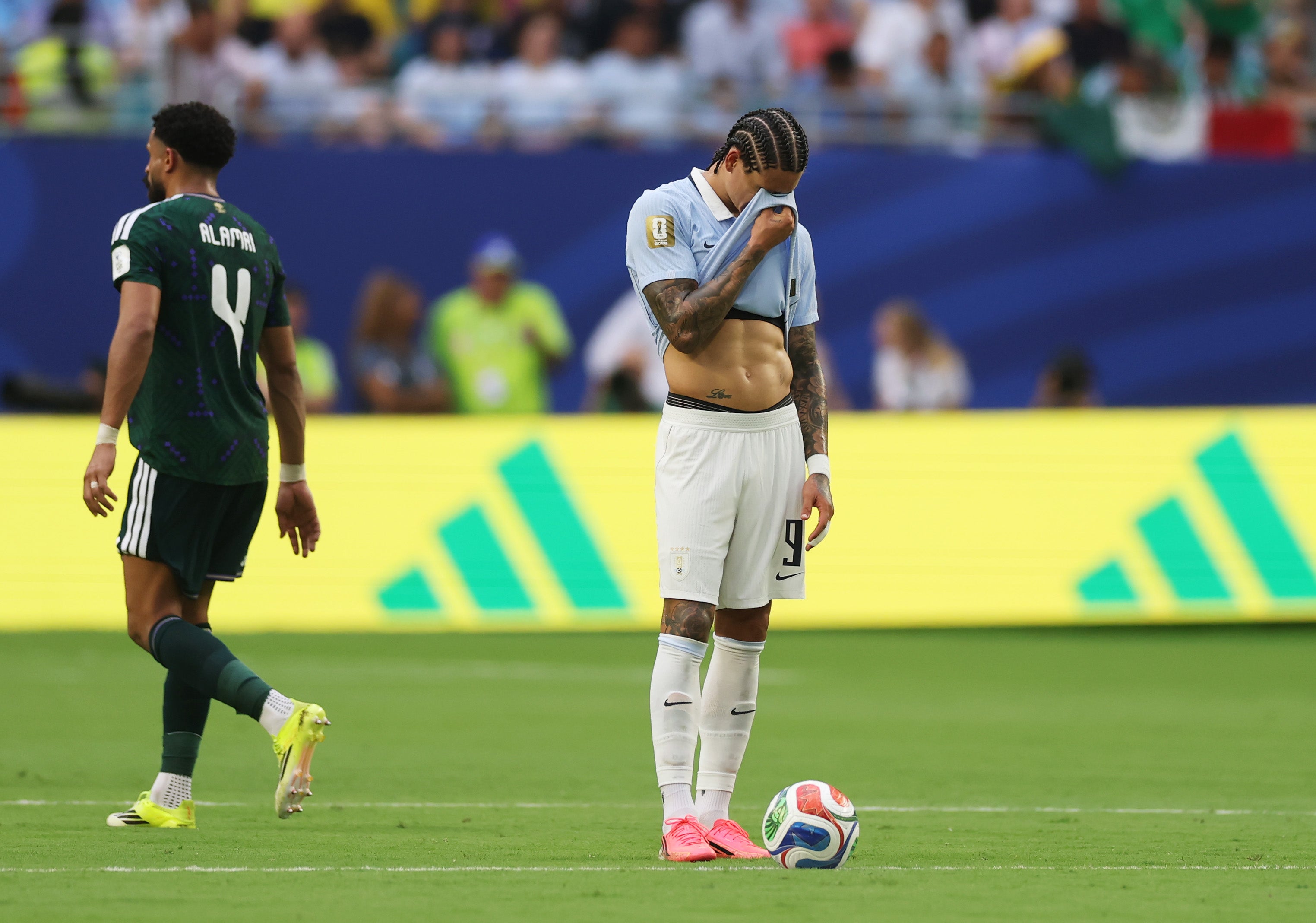Darwin Nunez was criticised for his performance against Saudi Arabia