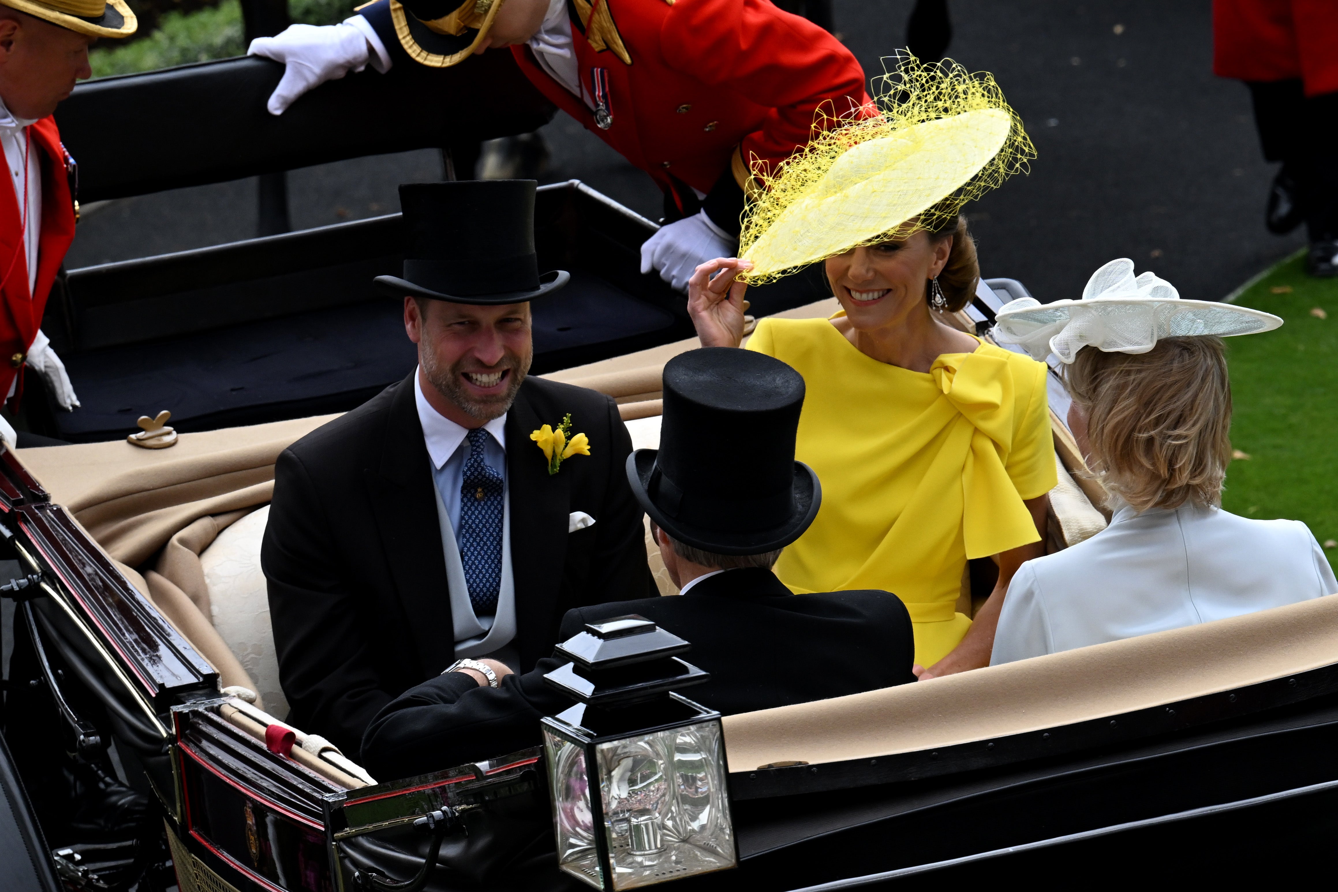 William and Kate at Royal Ascot (Getty)