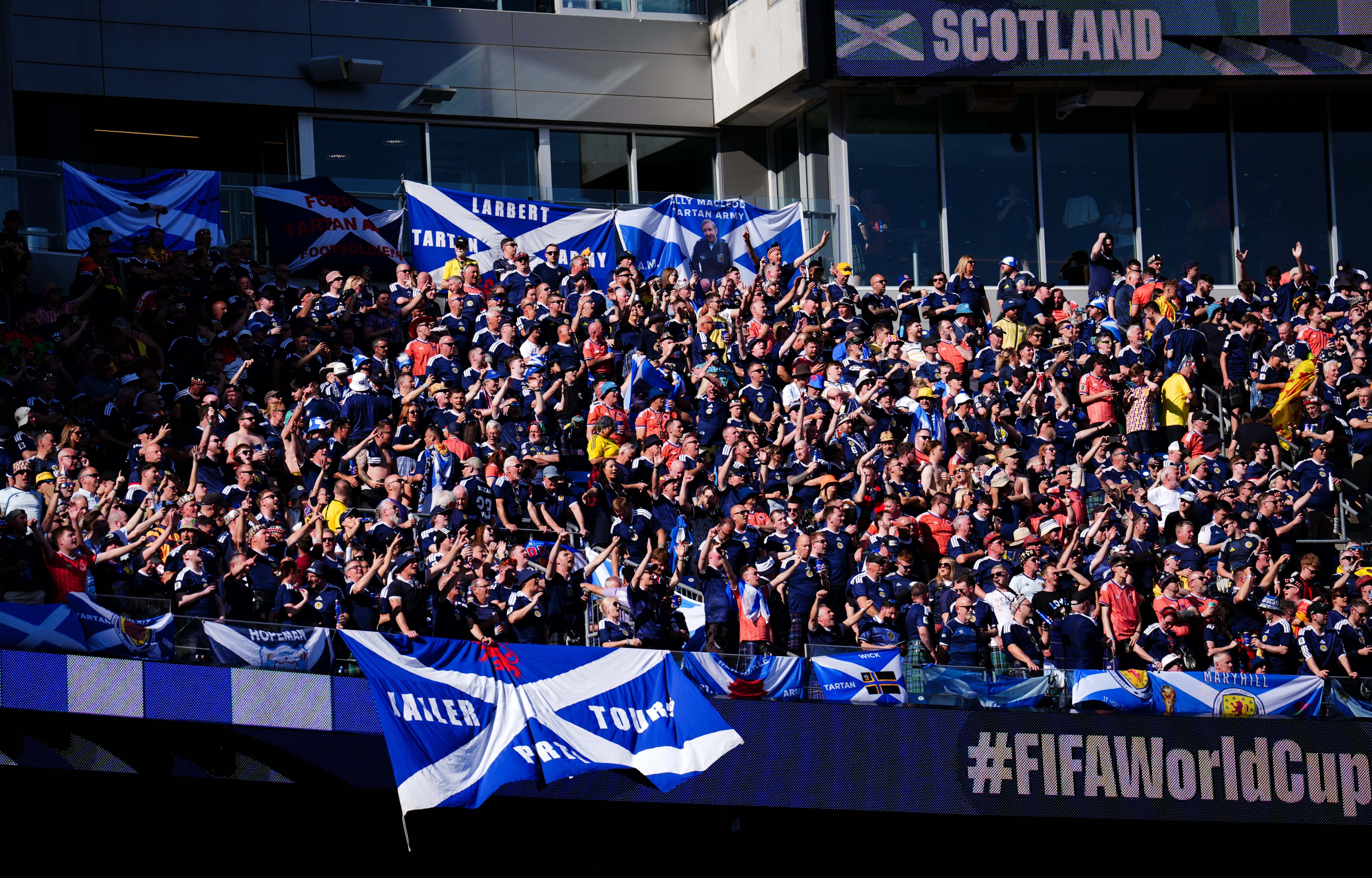 The Scotland fans were among the stars of the World Cup; the Scottish players, less so
