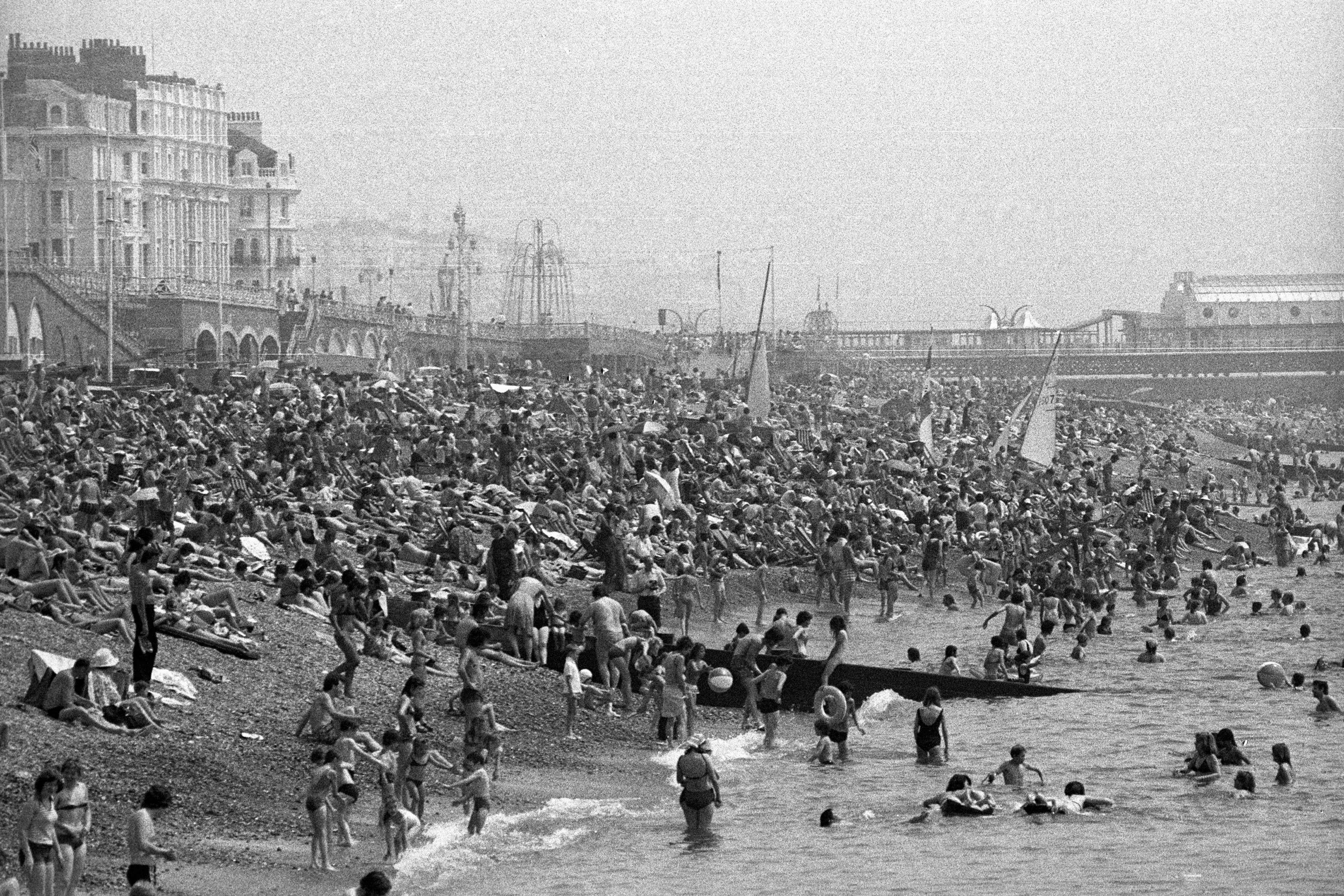 The 1976 heatwave was remembered for people putting foil over windows, forced use of street standpipes due to water shortages, failed harvests, and rising food prices (PA)
