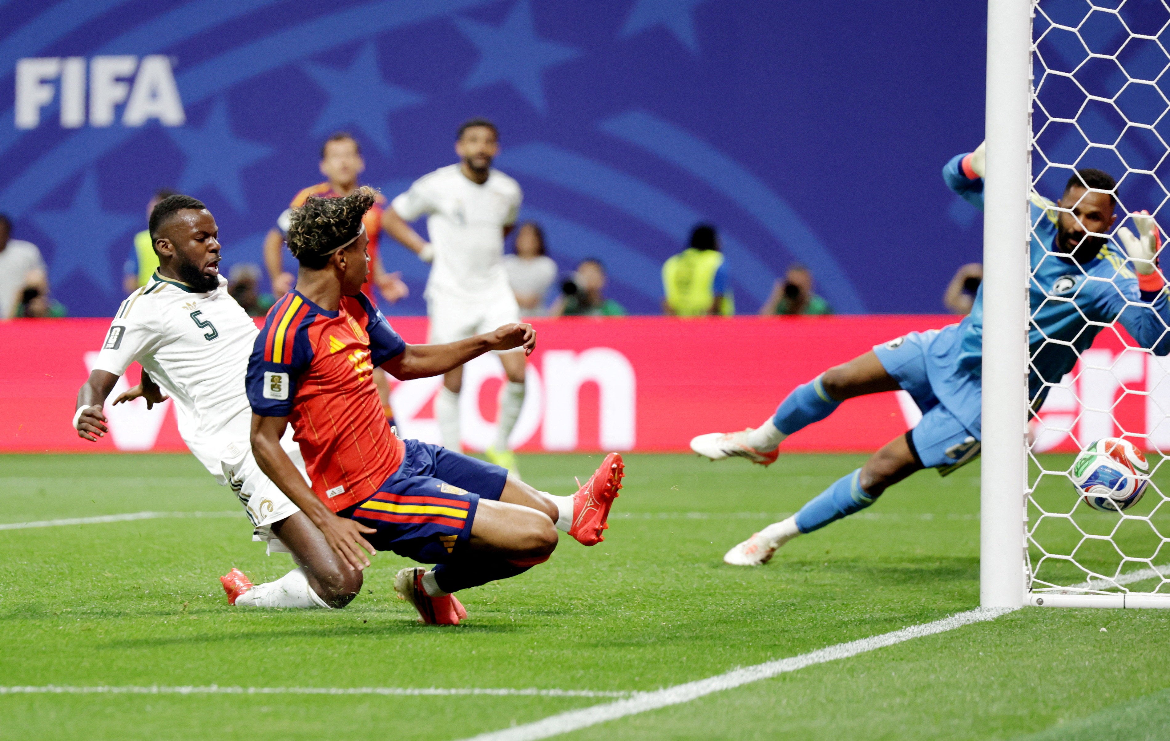 Yamal opened the scoring as Spain dominated