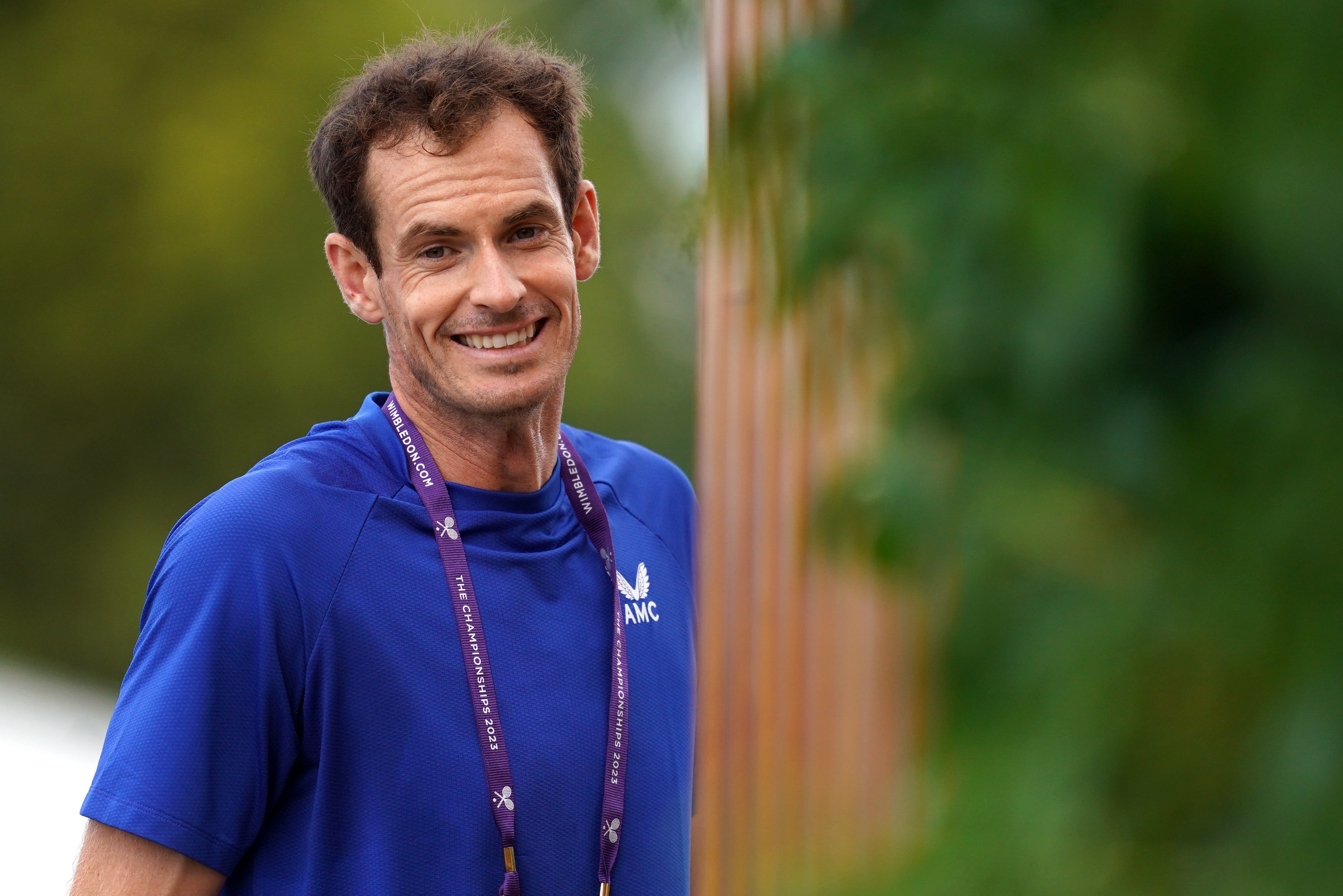 Andy Murray, pictured, will coach Jack Draper during the grass-court season (Victoria Jones/PA)
