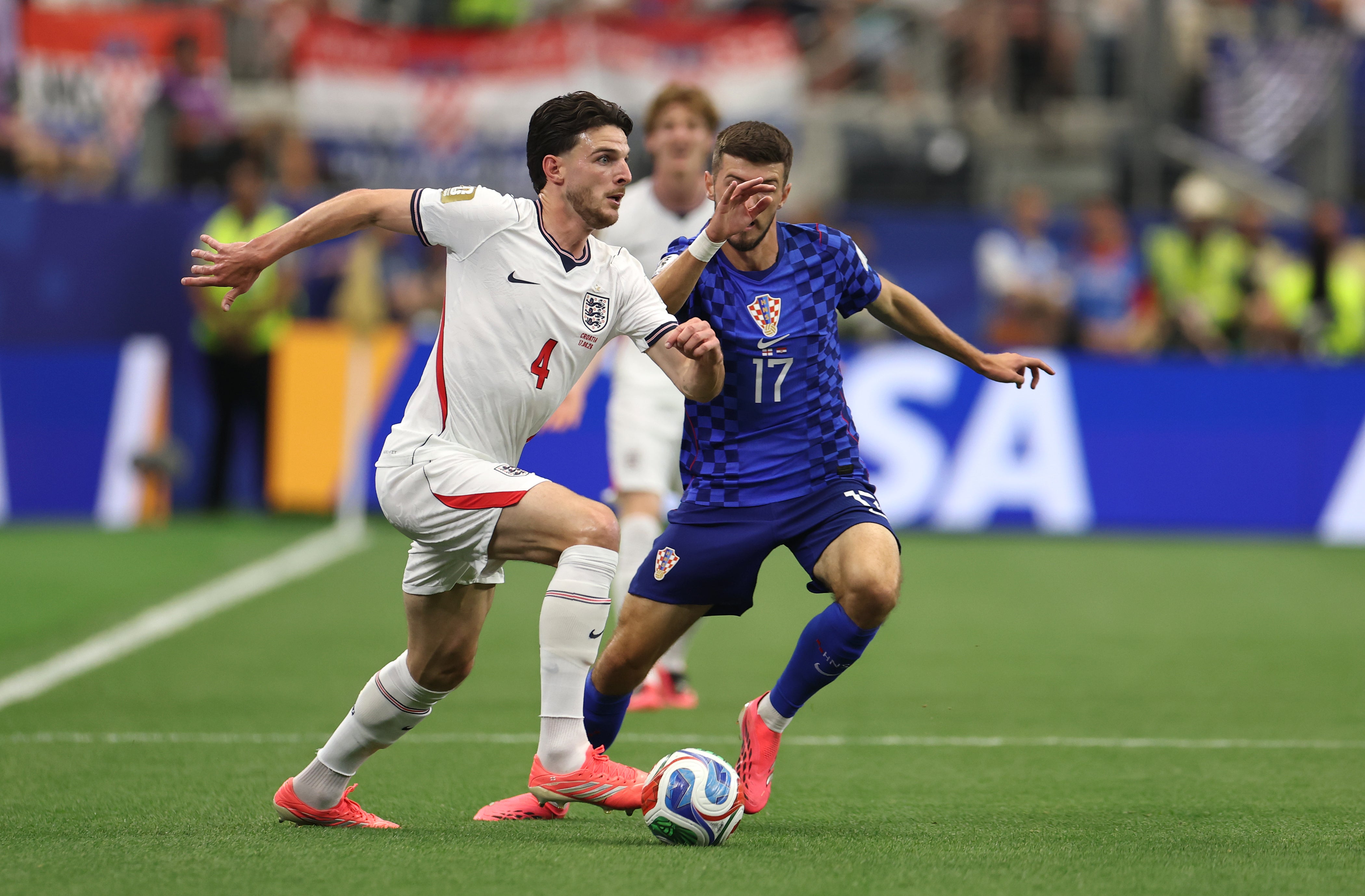 Rice felt neural pain against Croatia