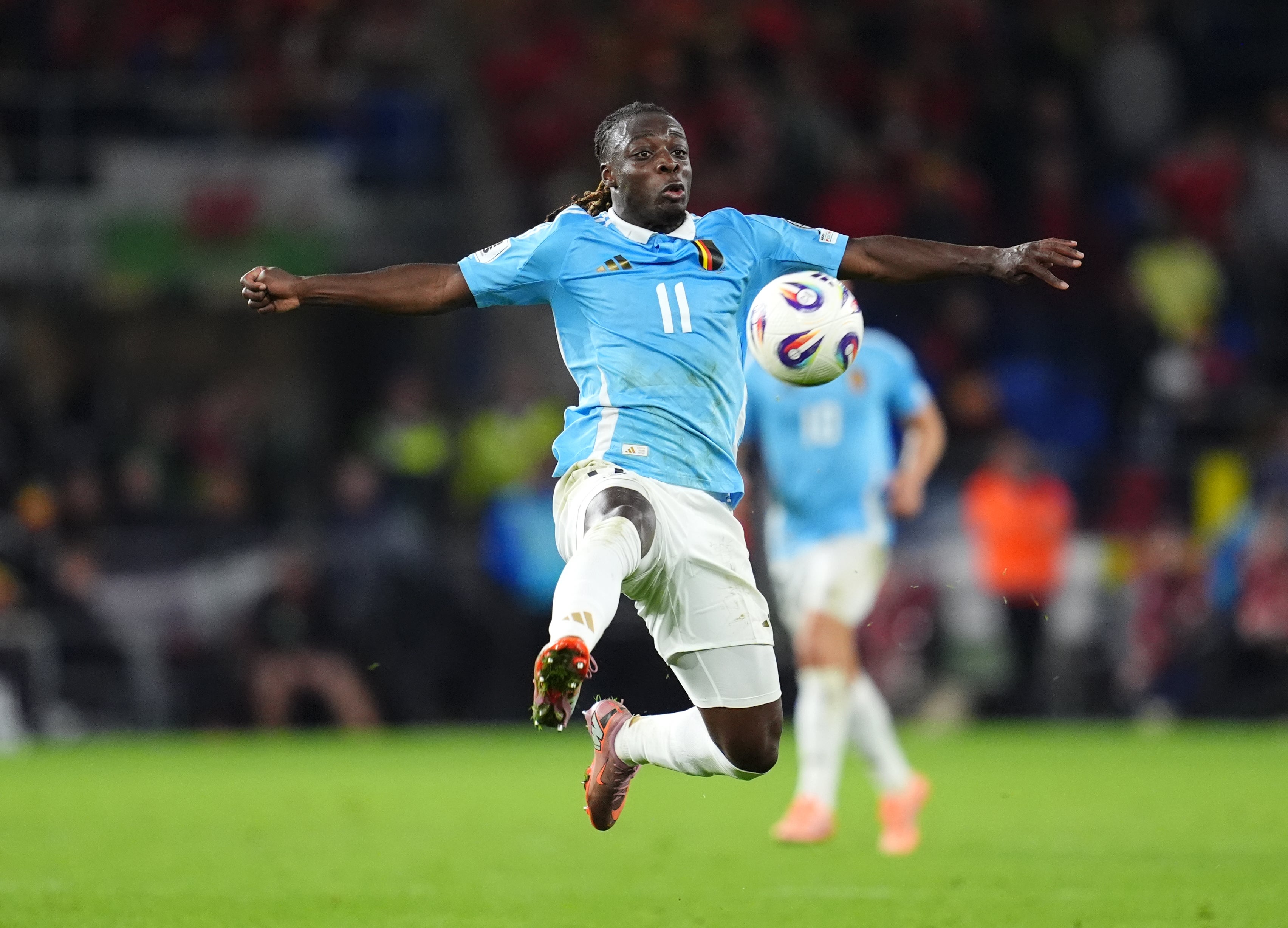 Jeremy Doku’s first child is due during the World Cup
